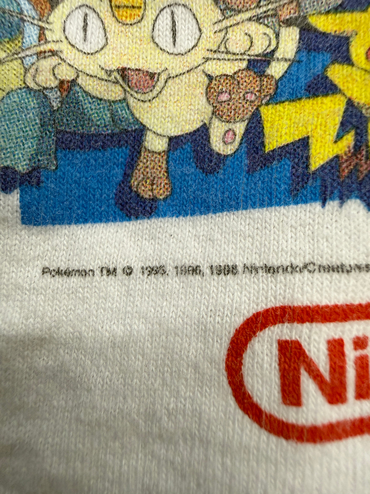 1999 POKEMON HAZTE CON TODOS SPANISH PROMO TEE (SCREEN STARS TAG)