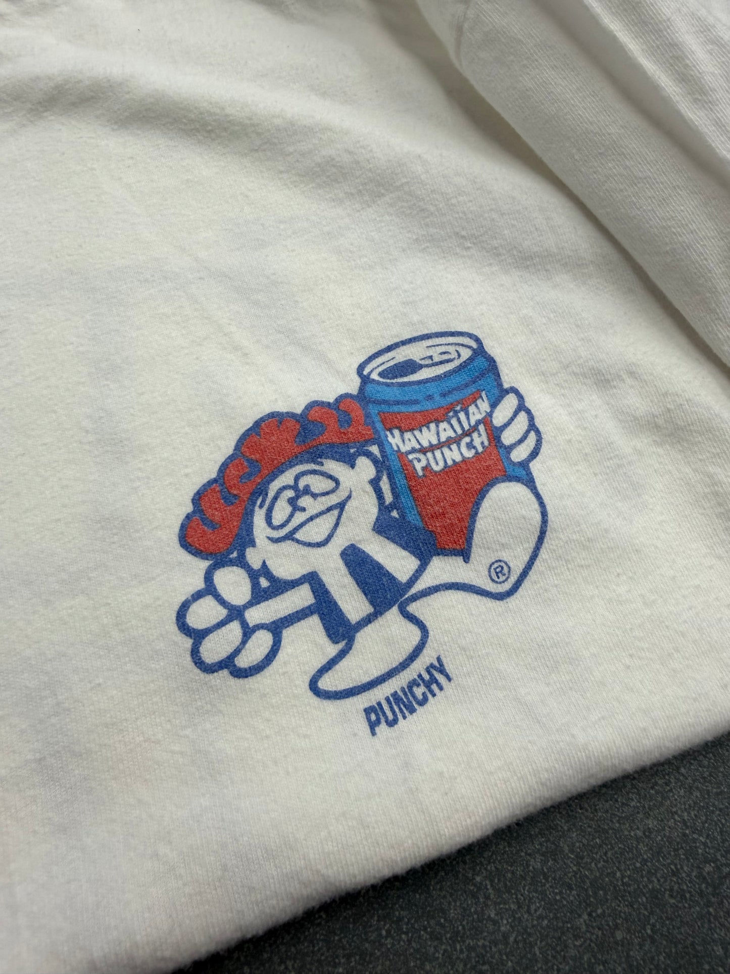 90'S HAWAIIAN PUNCH "PUNCHY" MULLET TEE (HANES TAG)