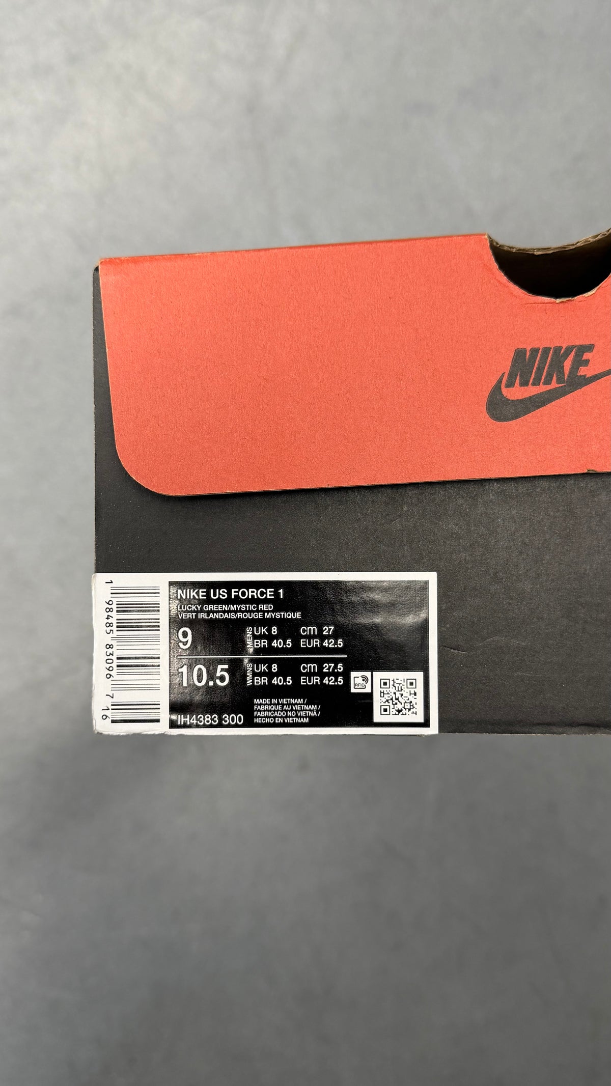 2025 NIKE AIR FORCE 1 LOW LIL YACHTY CONCRETE BOYS - LUCKY GREEN