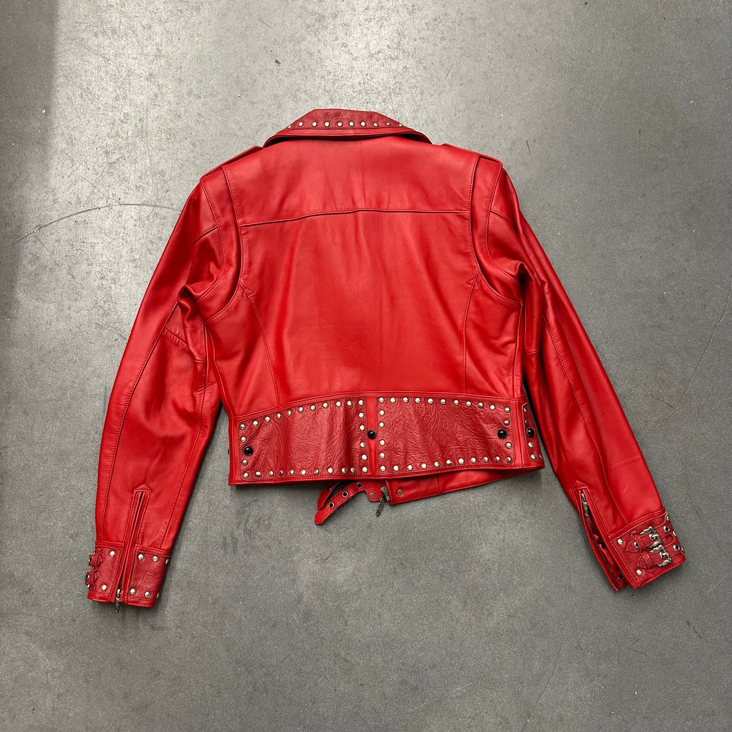 2003 HARLEY-DAVIDSON LEATHER EMBOSSED WOMENS JACKET