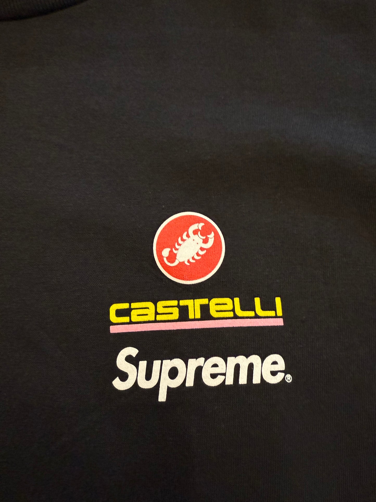 SS25 SUPREME SPONGEBOB CASTELLI RACING LONG SLEEVE TEE BLACK - XL