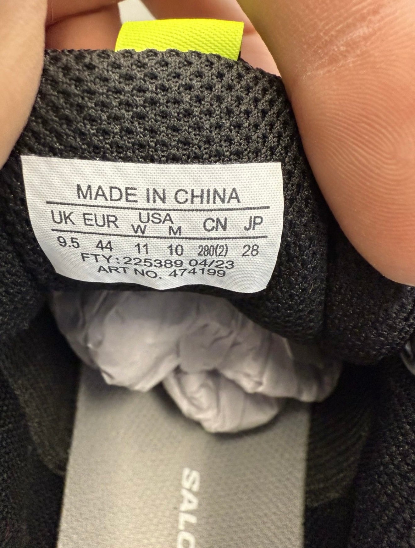 2023 SIZE 10 SALOMON XT-4 OG DEKMANTEL MICHAEL WILLIS AMSTERDAM FOREST (NEW WITH BOX)