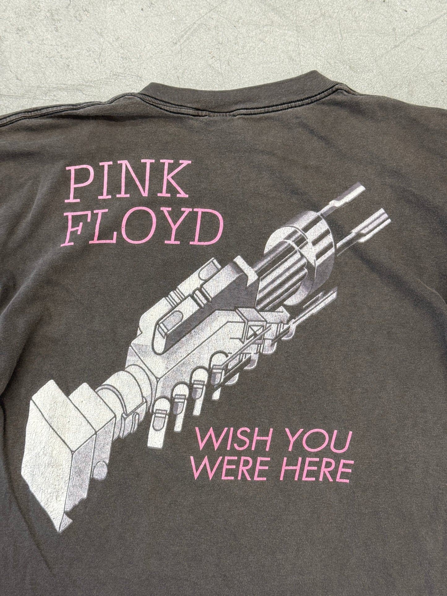 1992 PINK FLOYD WISH YOU WERE TOUR TEE (BROCKUM TAG)