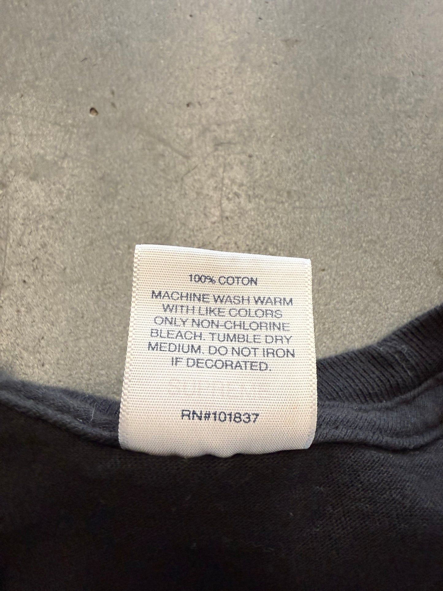 SS22 SUPREME KNOWLEDGE TEE BLACK LARGE