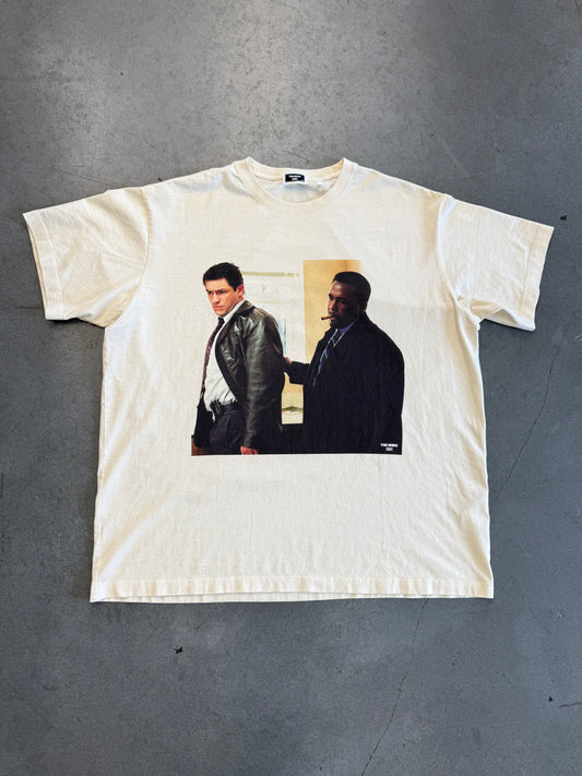 SS22 KITH THE WIRE BUNK VINTAGE TEE - CREAM (2XL)