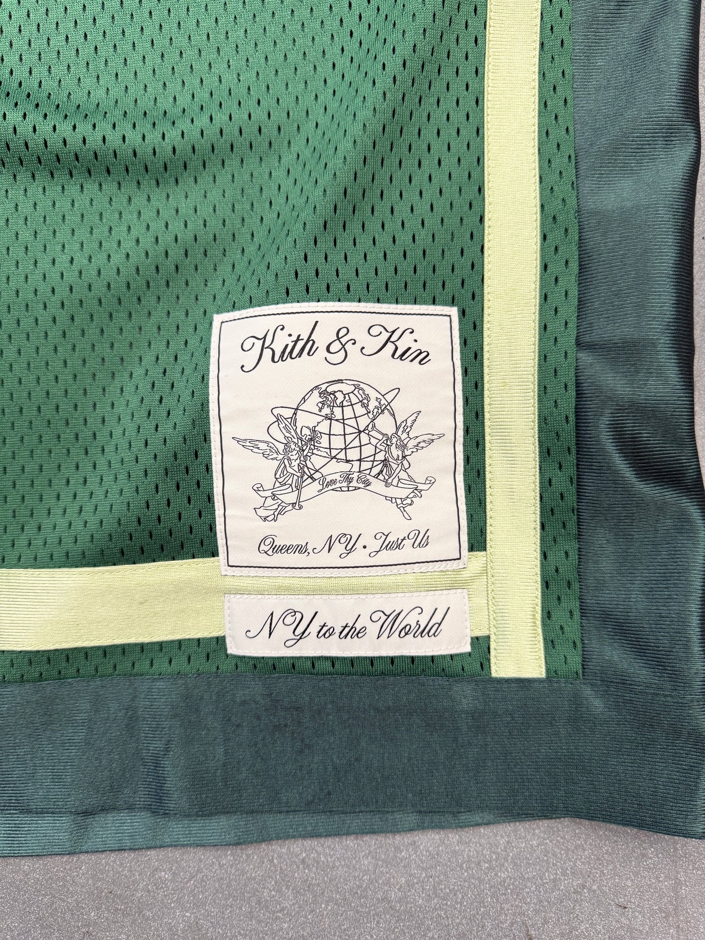 FW25 KITH MESH LEON JERSEY - FELD