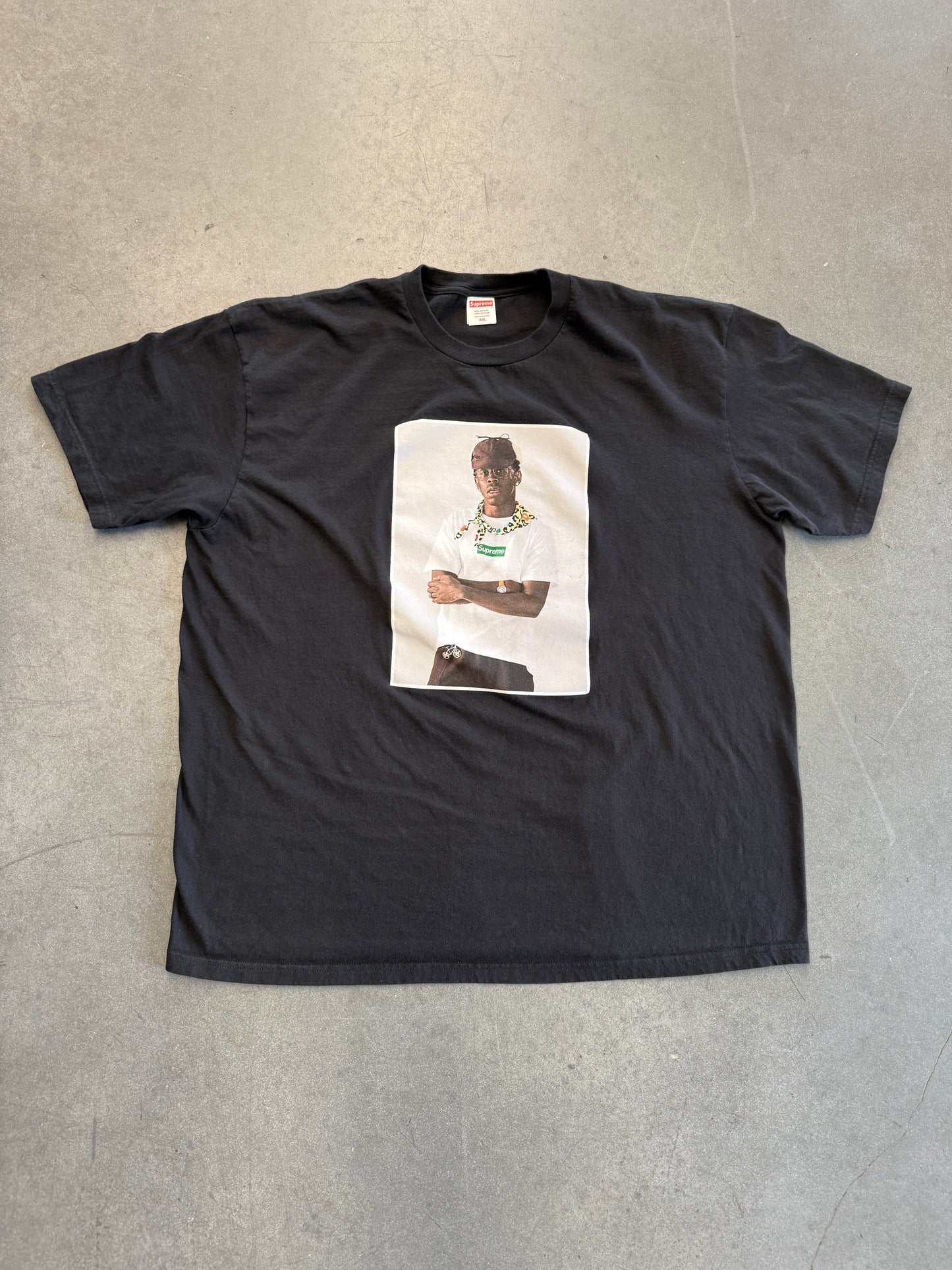 FW24 SUPREME TYLER THE CREATOR TEE - BLACK (2XL)