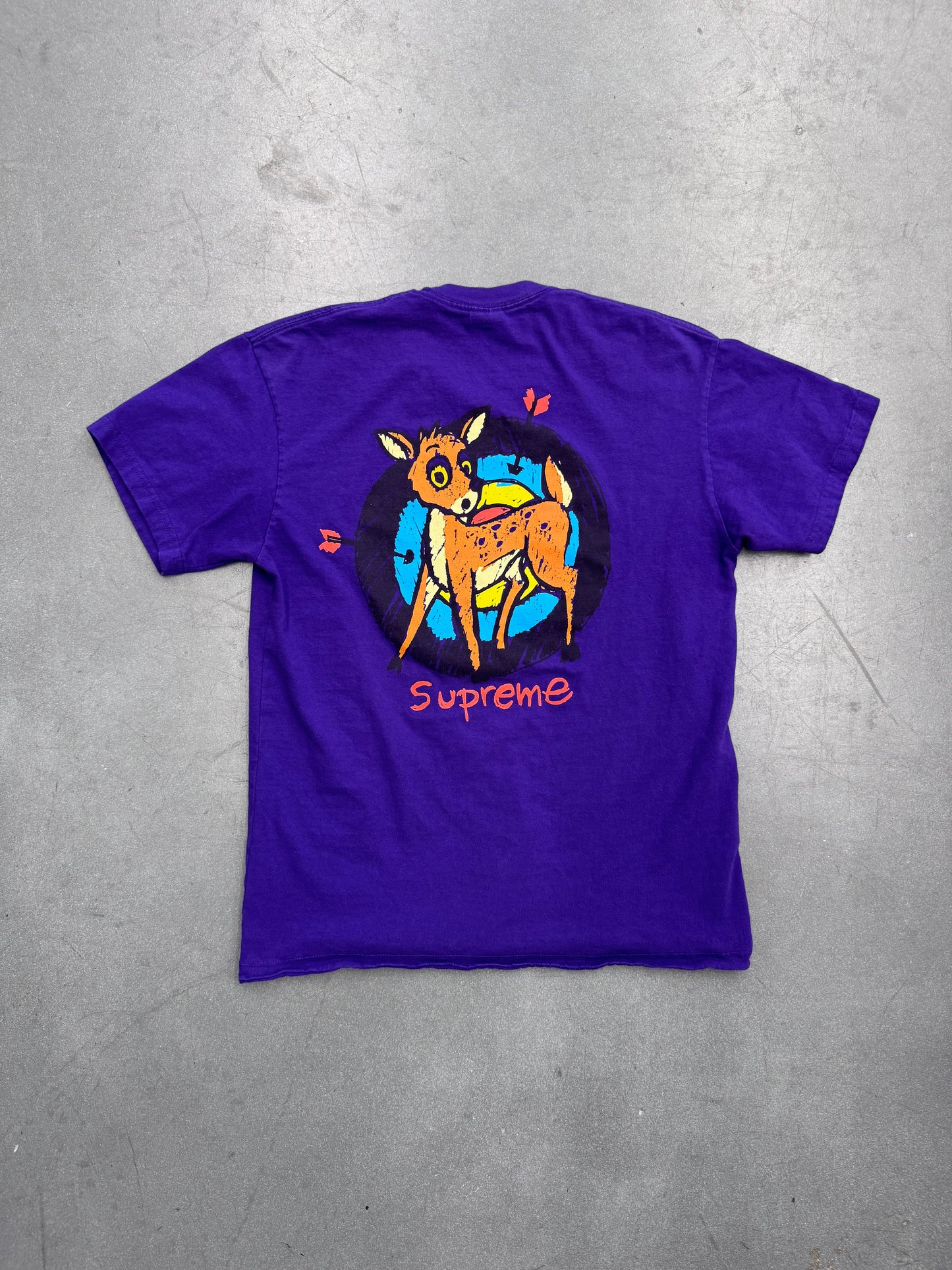 SS22 SUPREME DEER TEE - PURPLE (M)