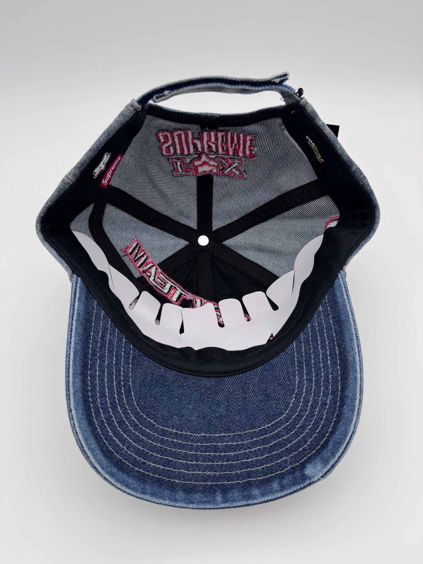 FW25 SUPREME FOX RACING 6-PANEL - DENIM