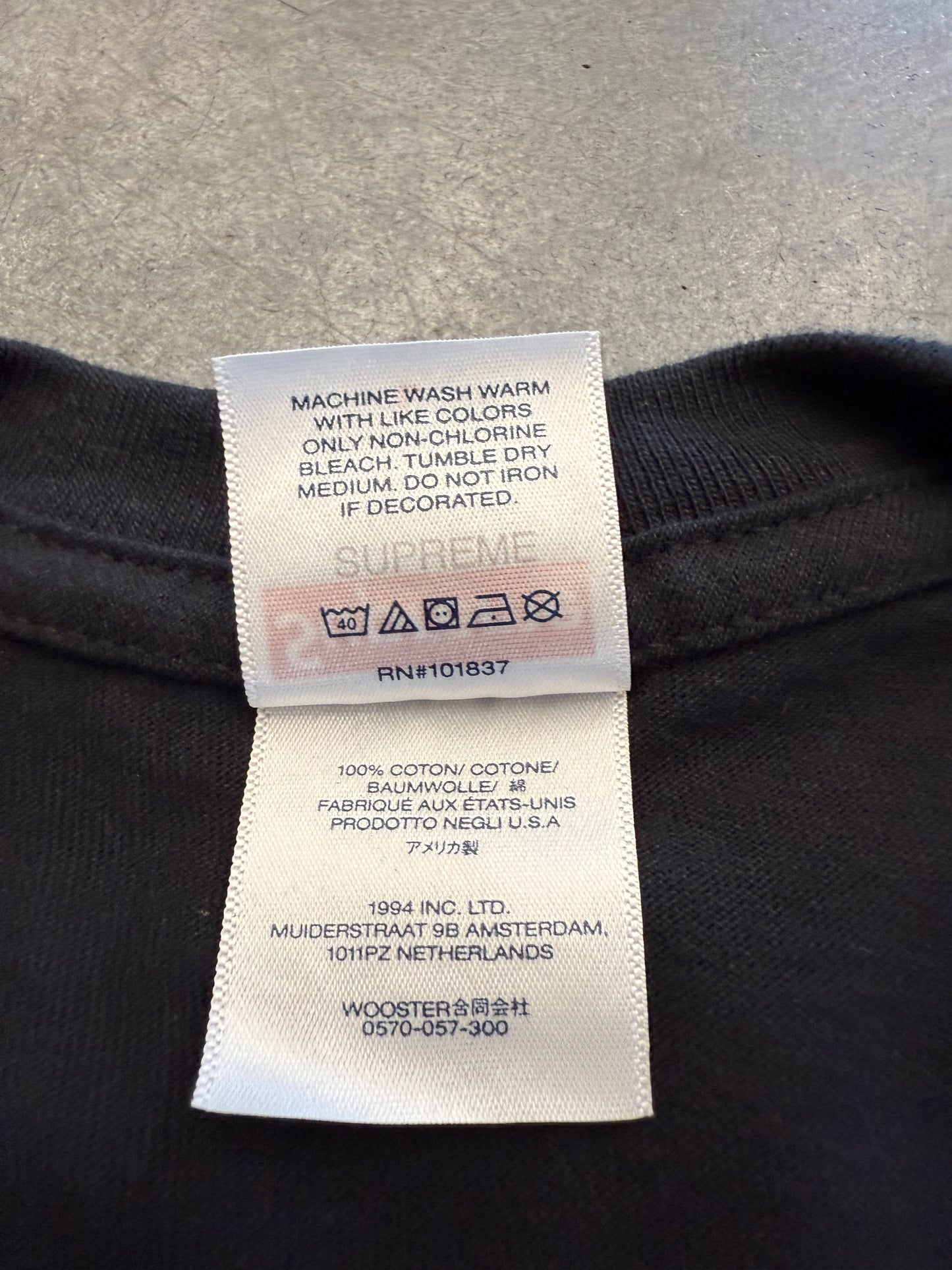 FW22 SUPREME FDNY ENGINE 9 TEE