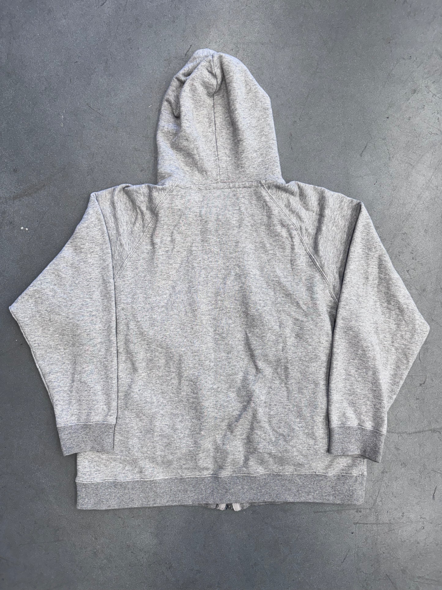 NUMBER NINE MULTI- POCKET ZIP UP HOODIE