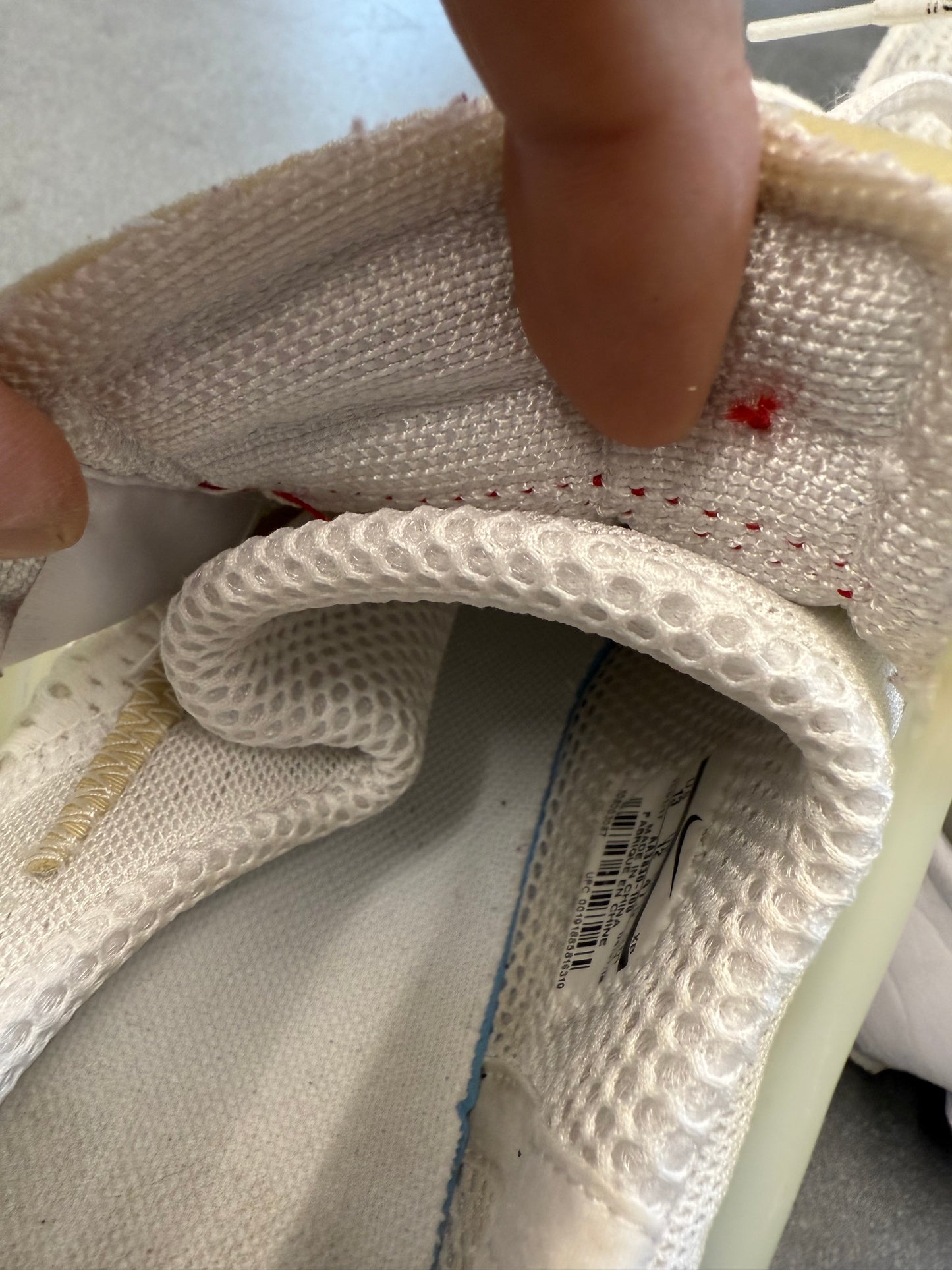 SIZE 13 2018 NIKE AIR PRESTO OFF-WHITE 'WHITE' (NO BOX, NO EXTRAS)