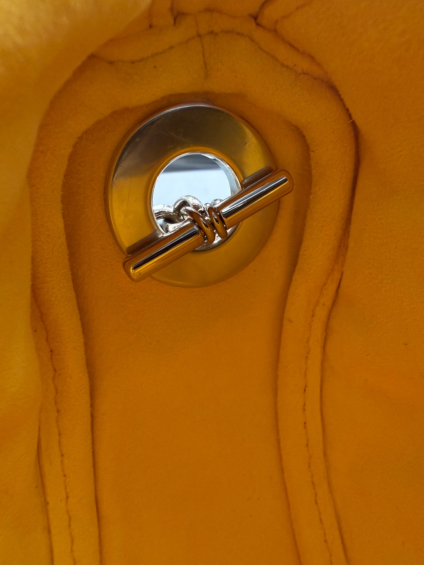 CHRISTIAN DIOR CANNAGE VIBE HOBO SHOULDER BAG - YELLOW (PRE-OWNED WITH DUSTBAG) (TANIA)
