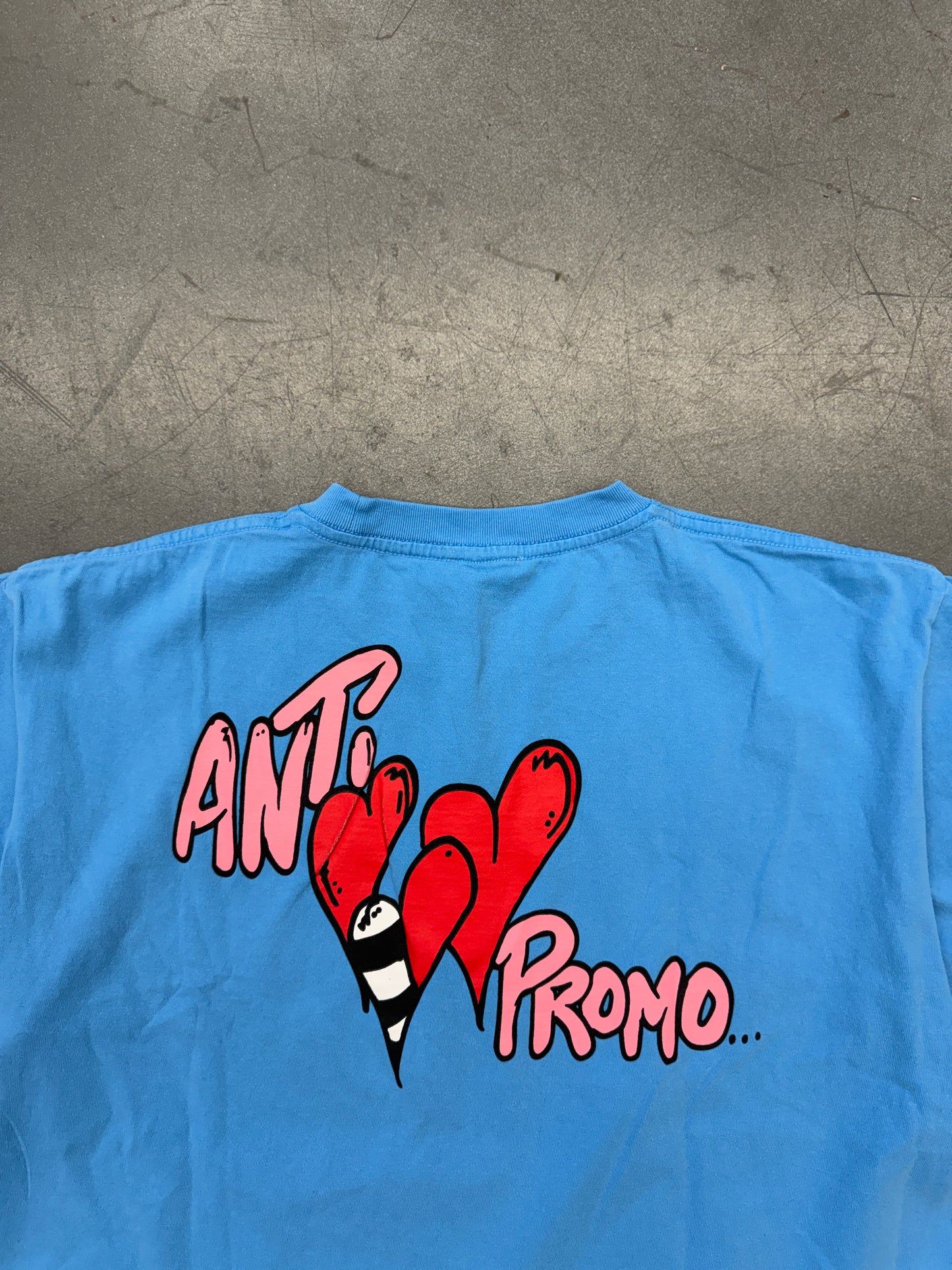 MATTY BOY ANTI PROMO POCKET TEE - LIGHT BLUE