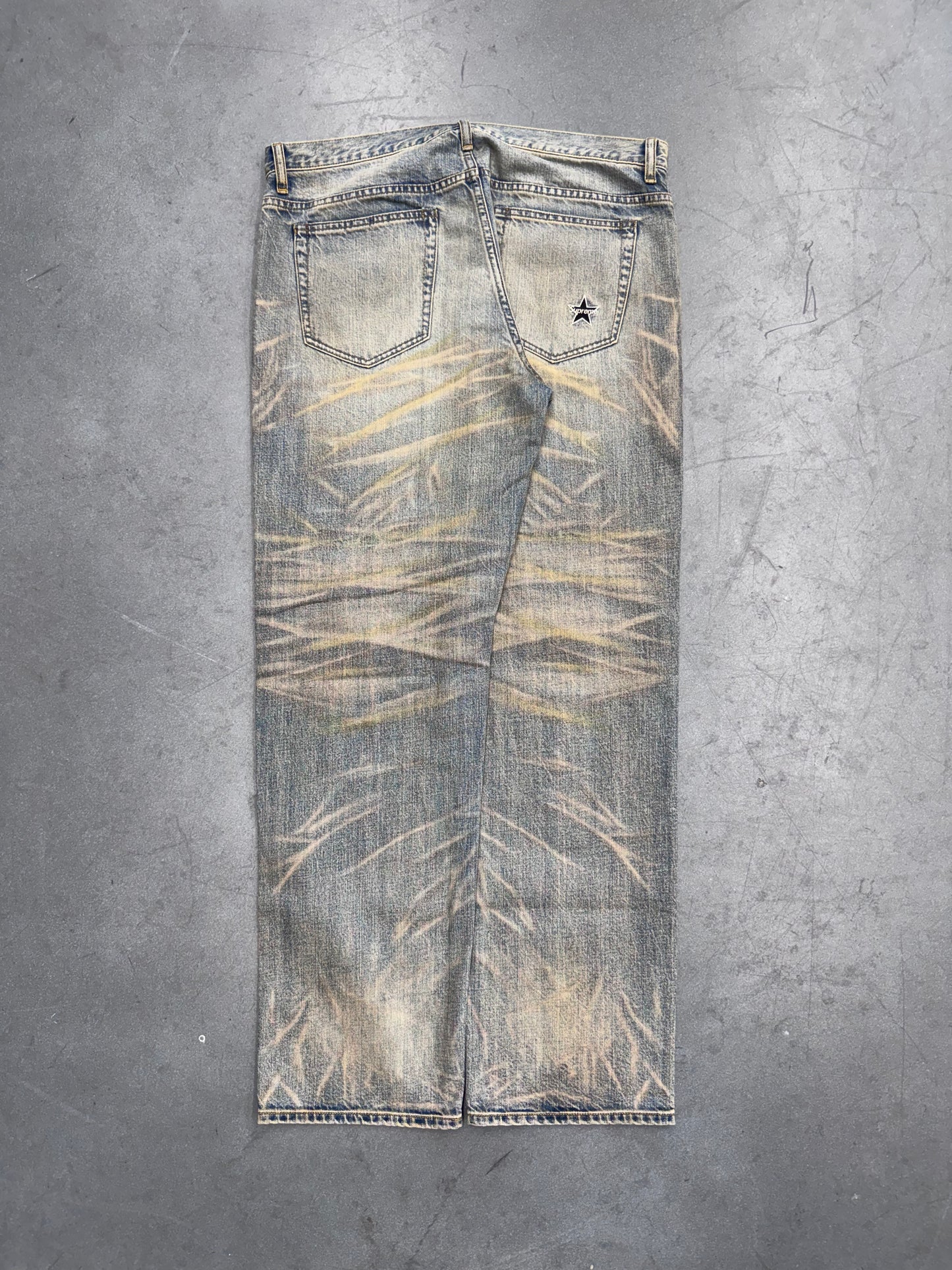 FW25 SUPREME REGULAR JEAN - DIRTY INDIGO