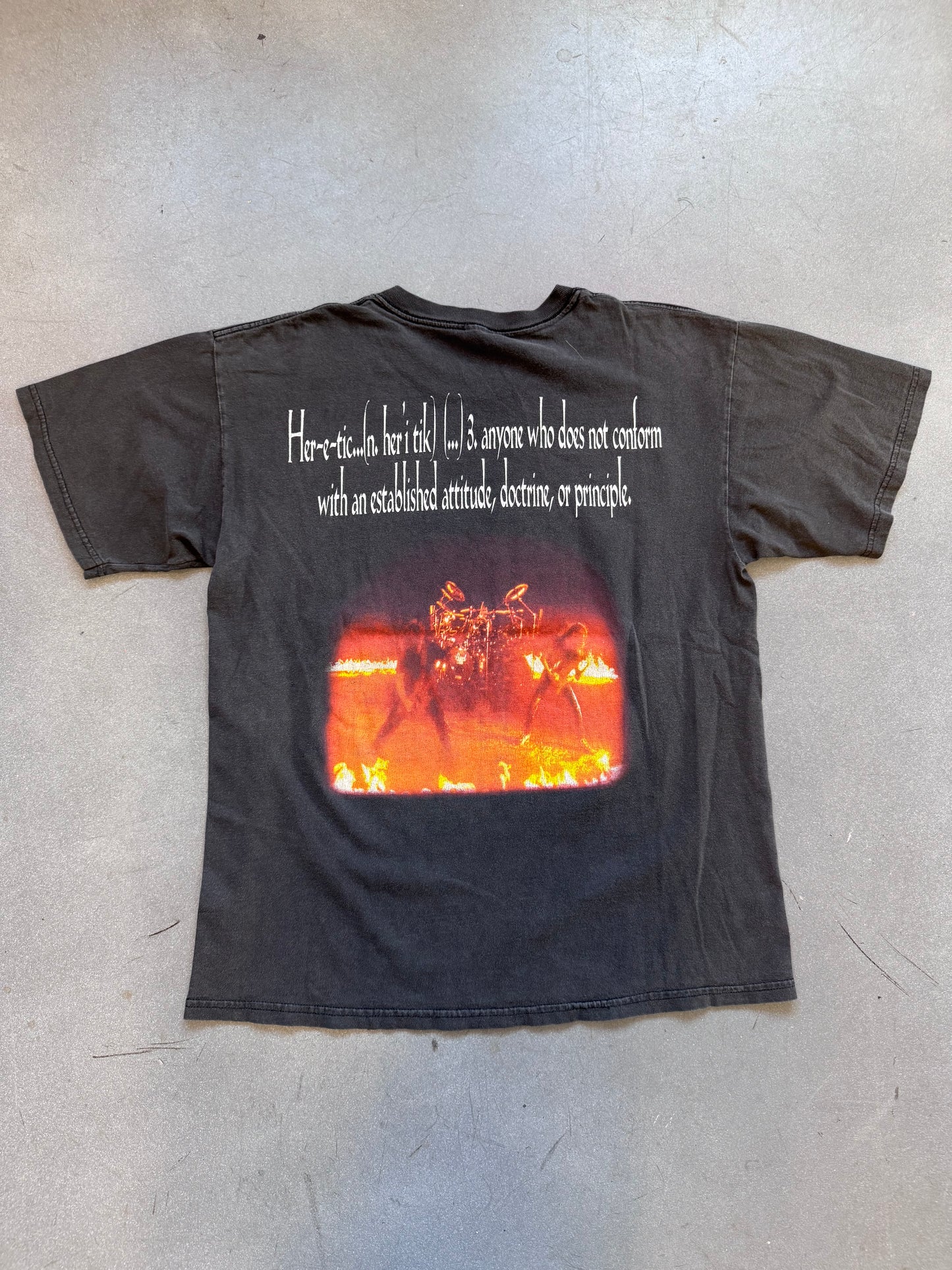 2003 MORBID ANGEL HERETIC DEFINITION TEE (PULLED TAG)