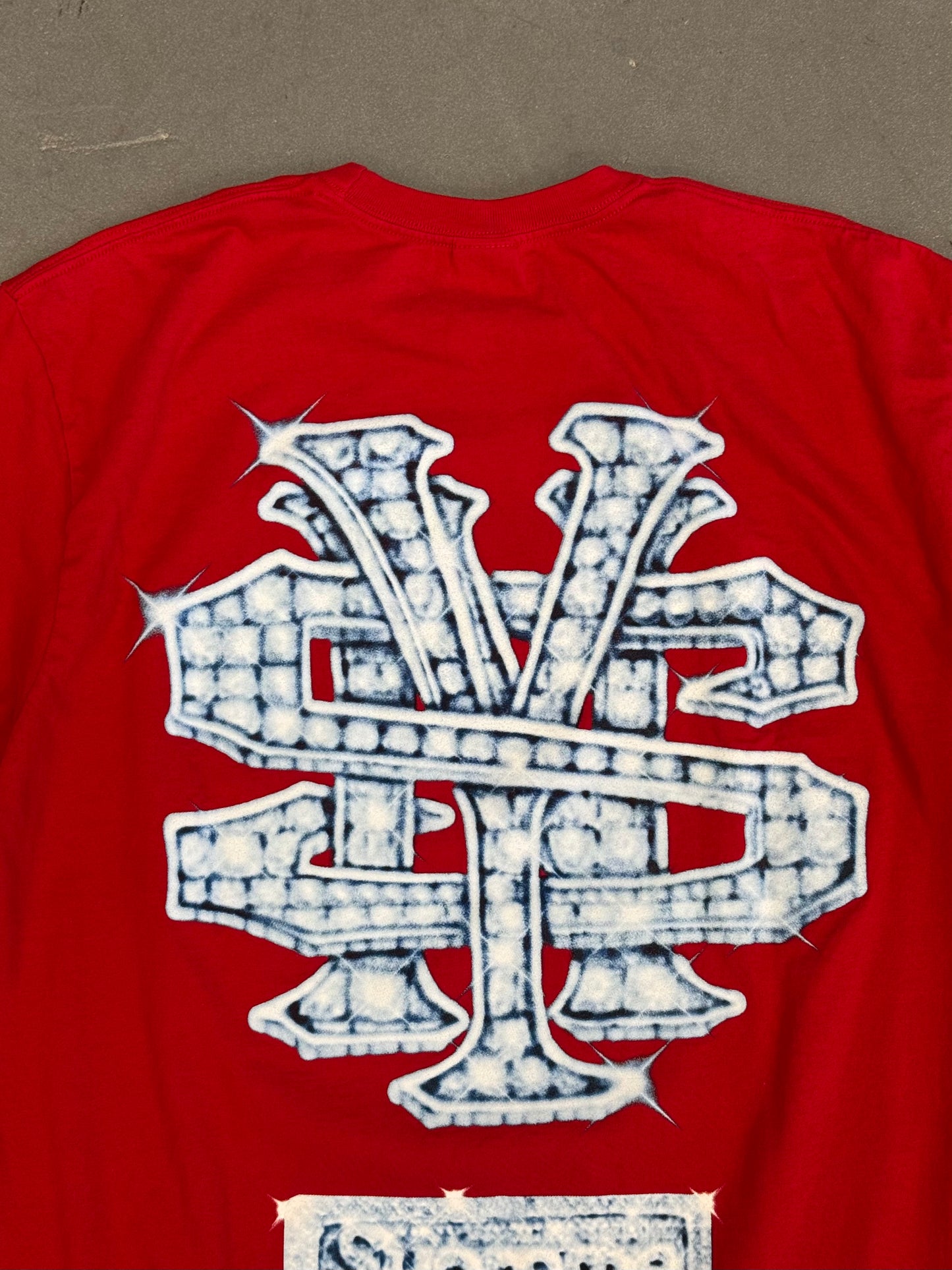 FW25 SUPREME SNOWMAN TEE - RED