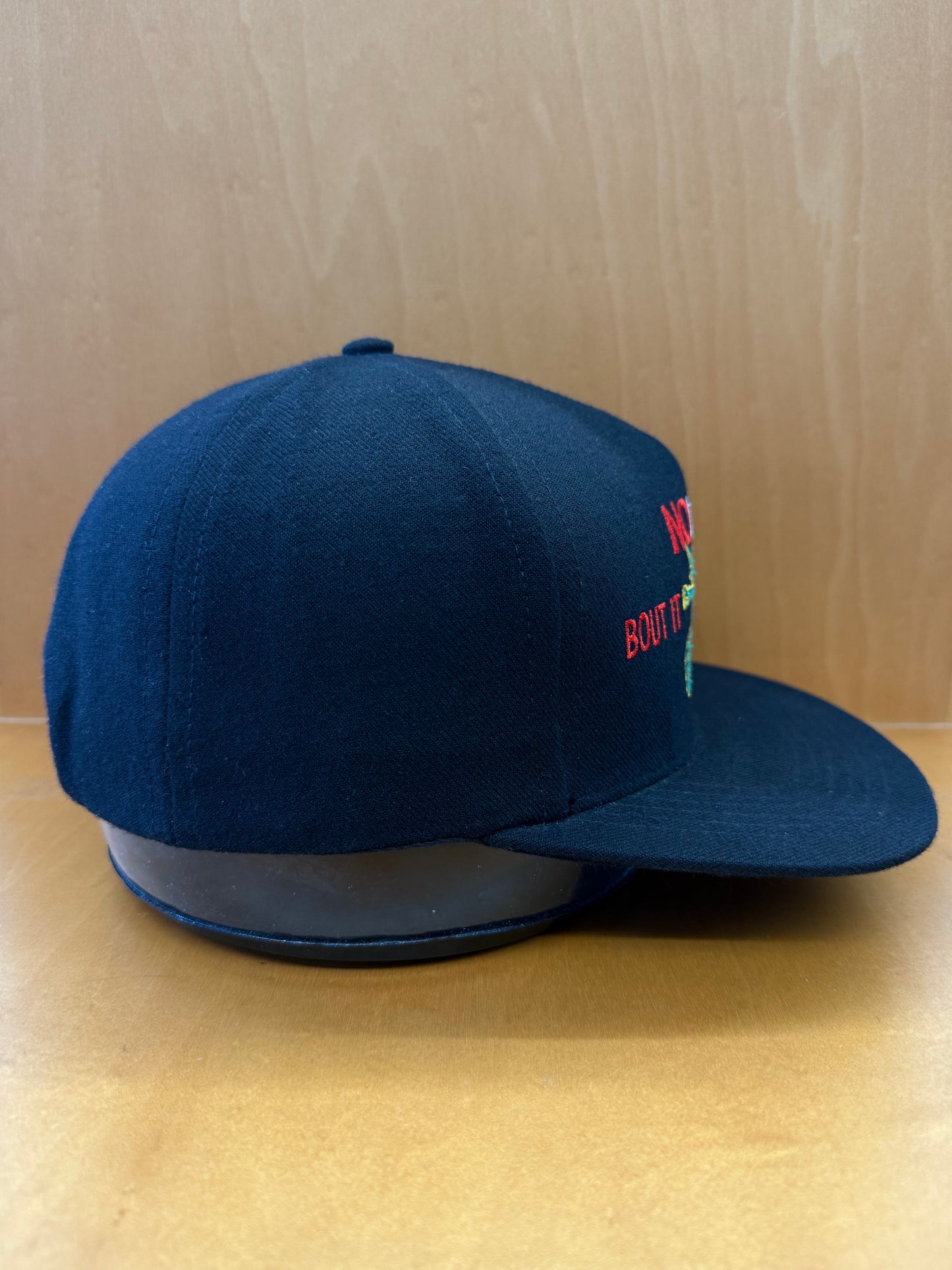 SS12 SUPREME NO LIMIT BOUT IT BOUT IT SNAPBACK - BLACK