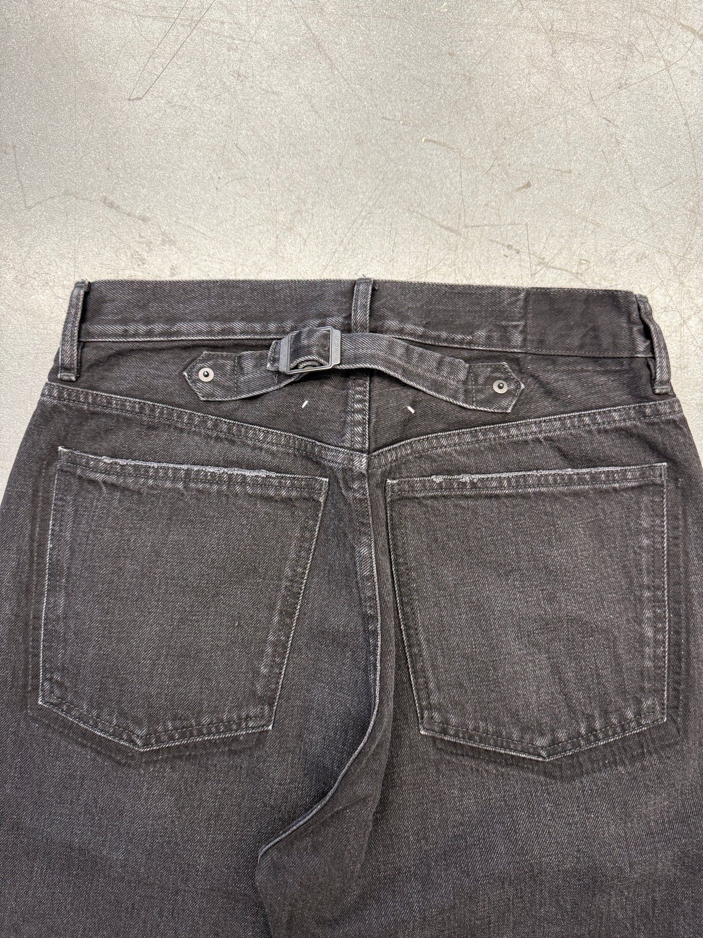 MAISON MARGIELA MM6 5 POCKET STRAIGHT-LEG JEANS