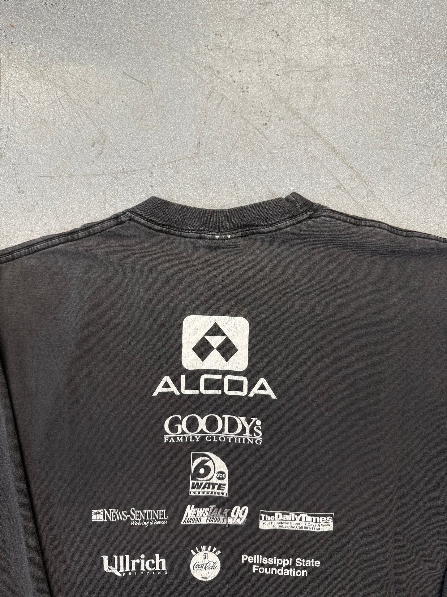 2001 MLK DAY "RACE AGAINST RACISM" LS TEE (HANES TAG)