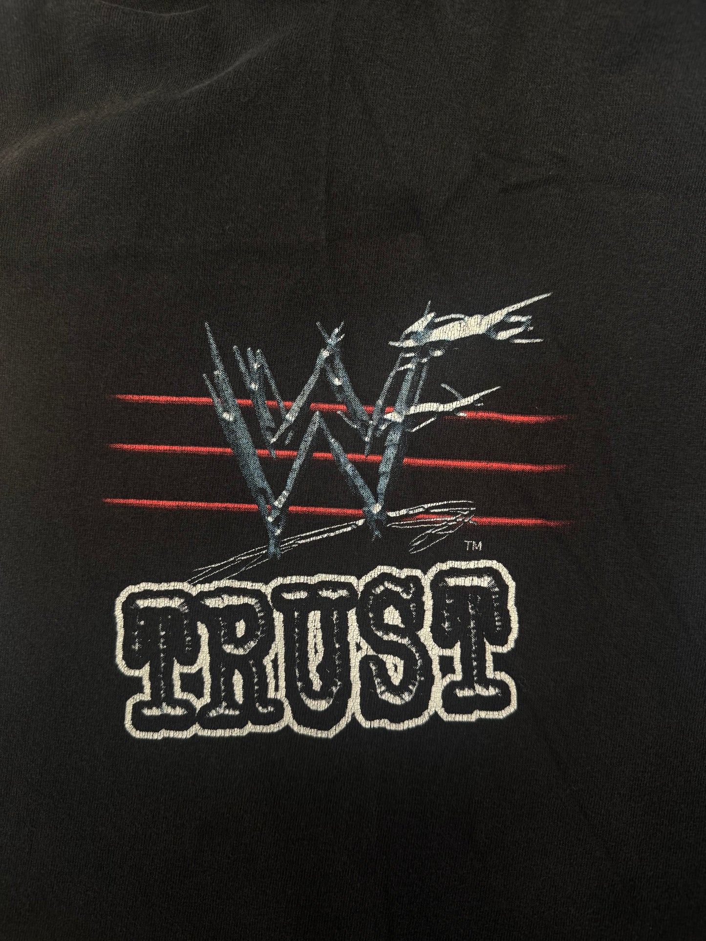 1999 WWF STONE COLD STEVE AUSTIN DONT TRUST ANYBODY! TEE (CUT TAG)