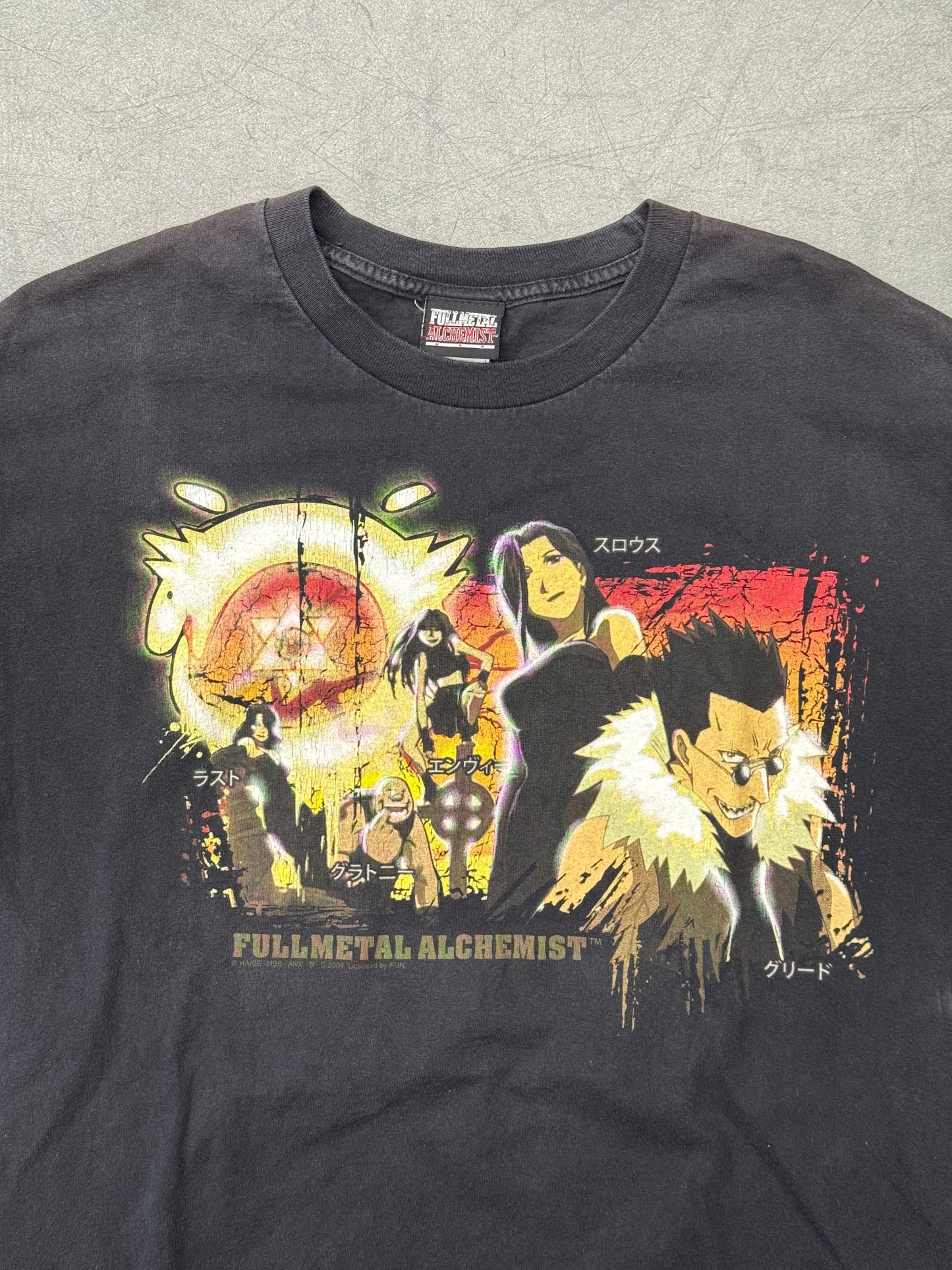 2004 FULLMETAL ALCHEMIST TEE (FULLMETAL ALCHEMIST TAG)