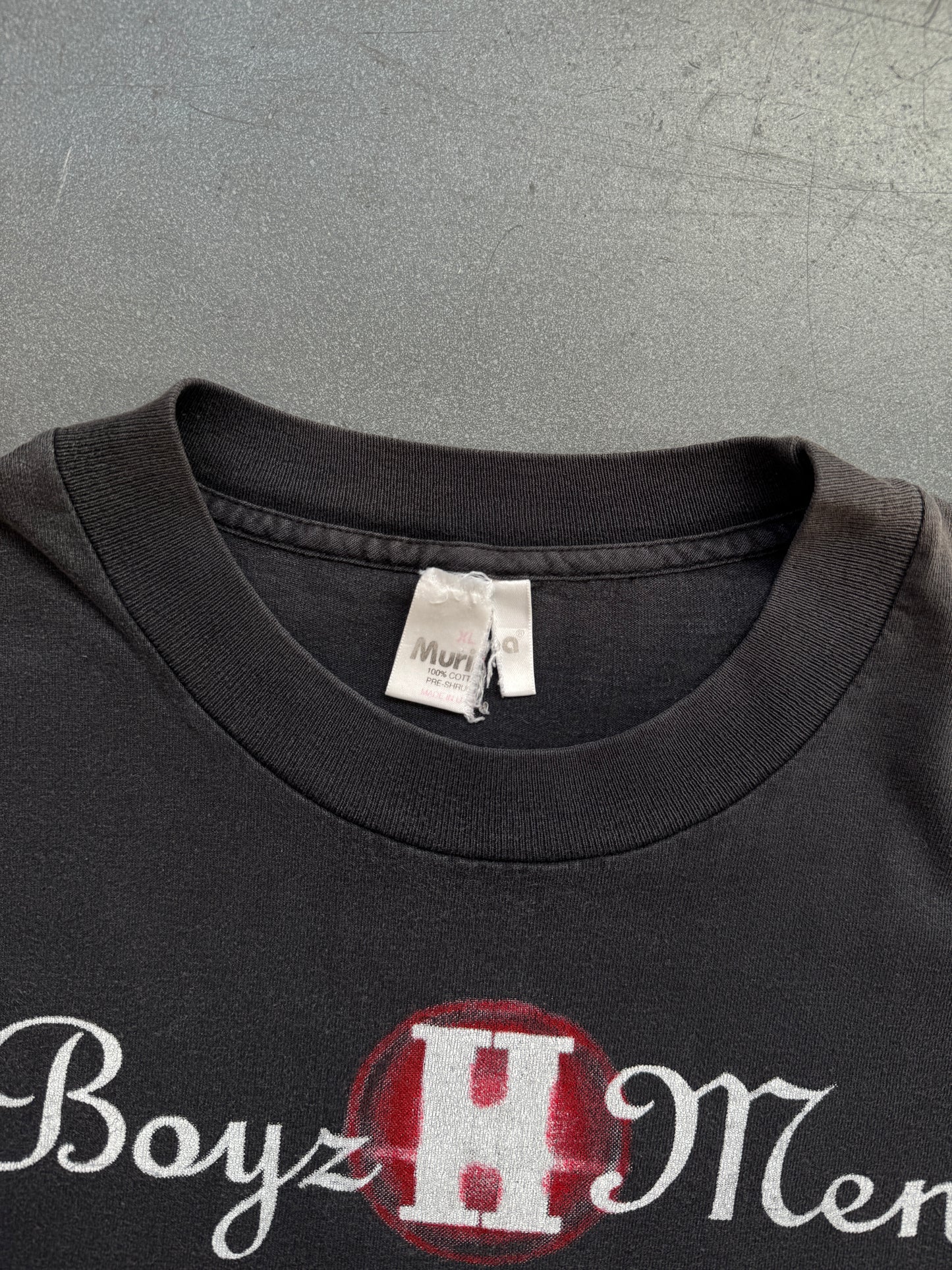 1998 BOYZ II MEN EVOLUTION WORLD TOUR LIVE IN CONCERT TEE (MURINA TAG)