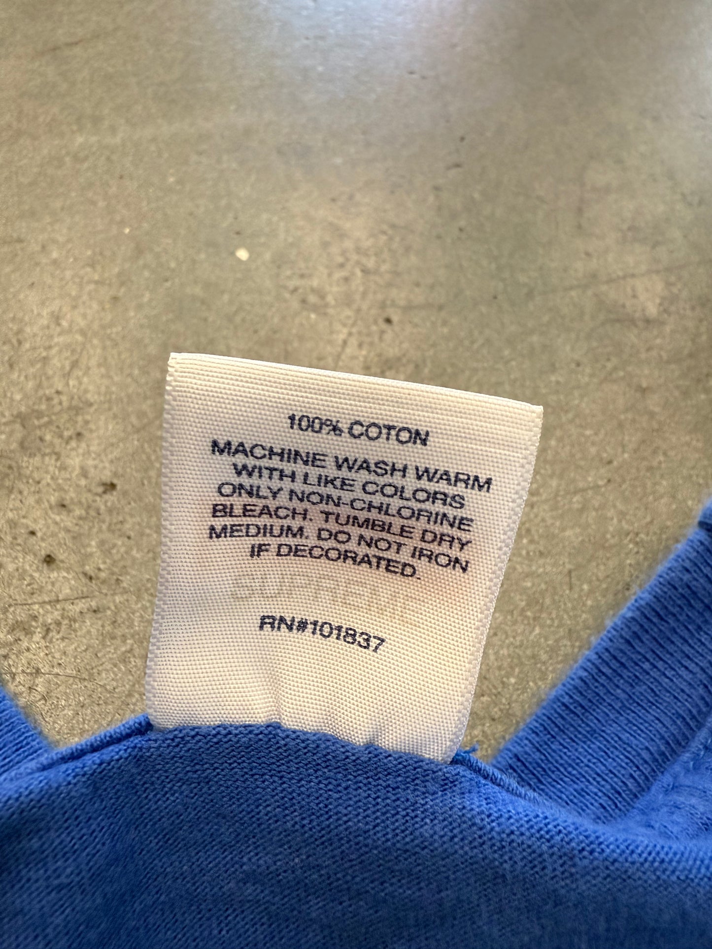 SS18 SUPREME UNDERCOVER/PUBLIC ENEMY WHITE HOUSE TEE - ROYAL