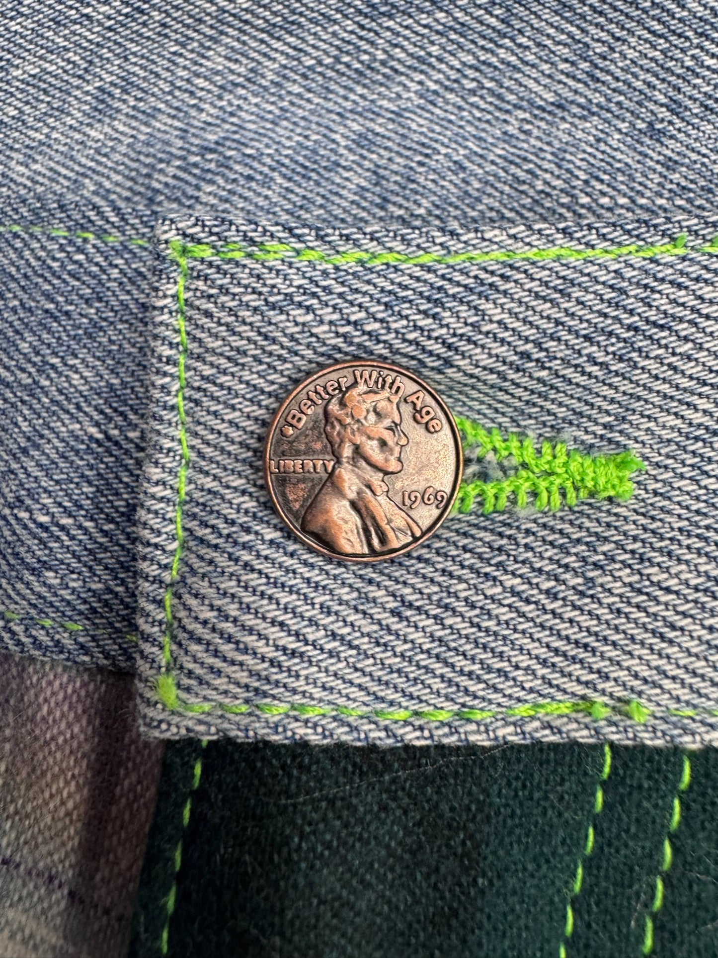 BETTER WITH AGE PENDLETON NEWPORT MIXED MEDIA TROUSER