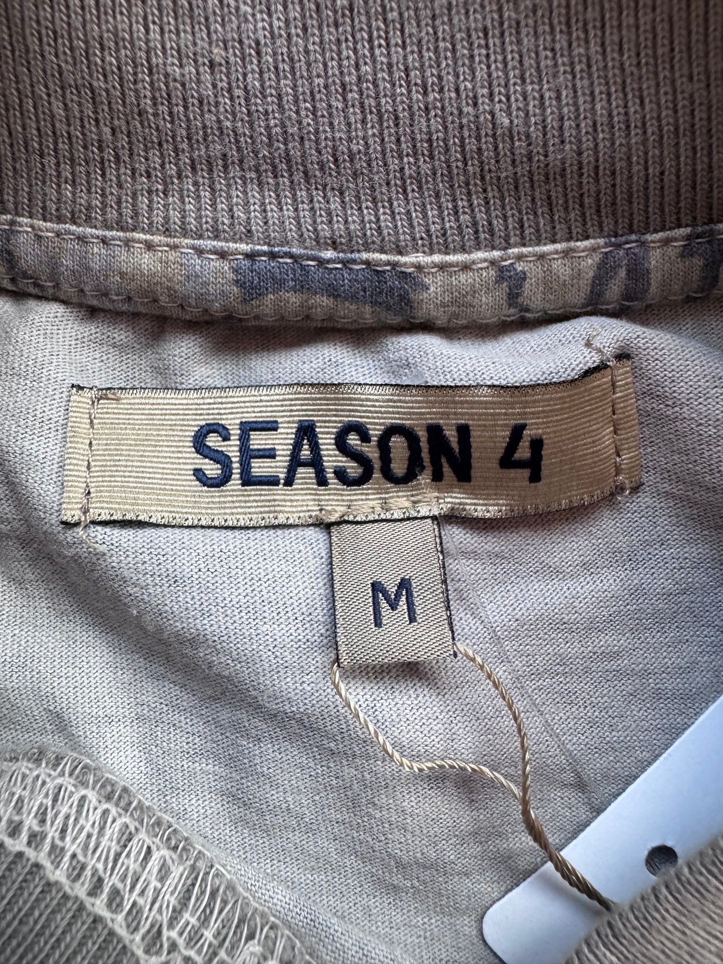 YEEZY SEASON 4 TREE CAMO MOCK NECK L/S TEE (M)