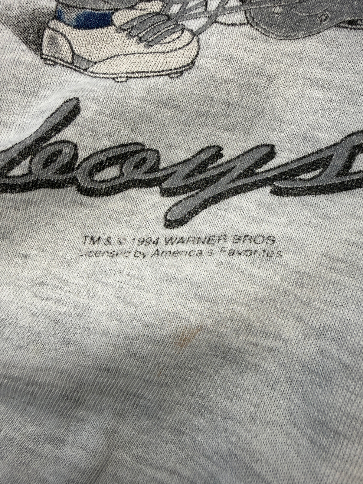 1994 DALLAS COWBOYS LOONEY TUNES CREWNECK (PULLED TAG)