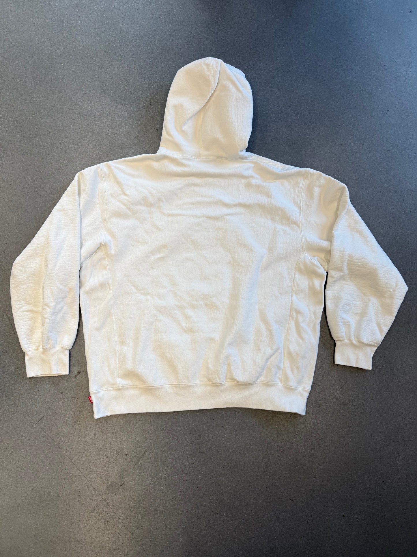 FW23 SUPREME BOX LOGO HOODIE WHITE/WHITE (2XL)