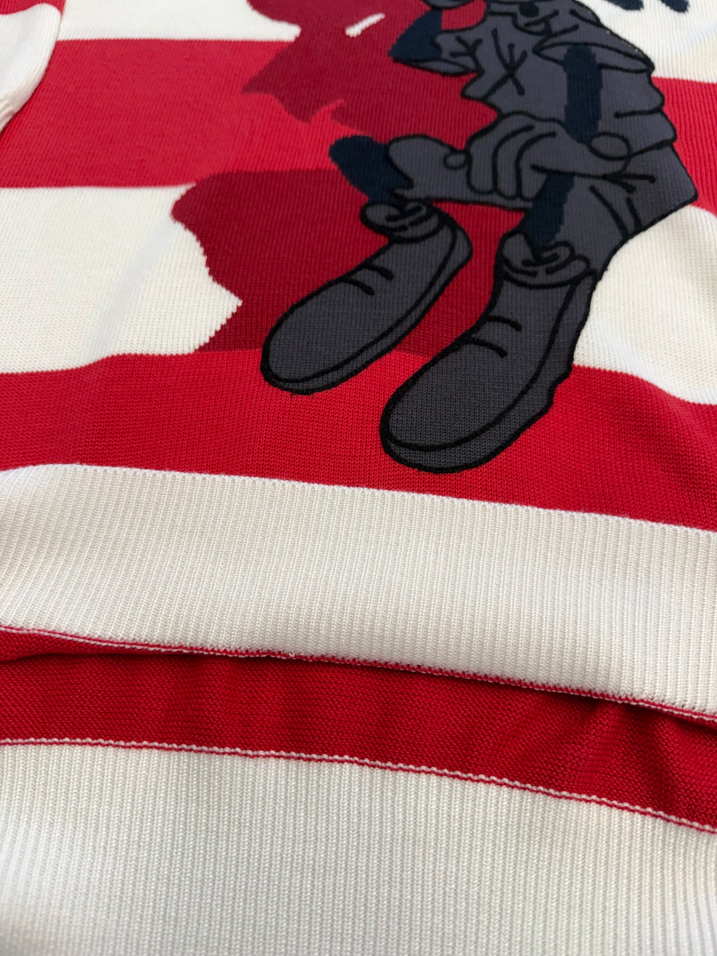 VINTAGE ICEBERG GOOFY STRIPED SWEATER SHIRT