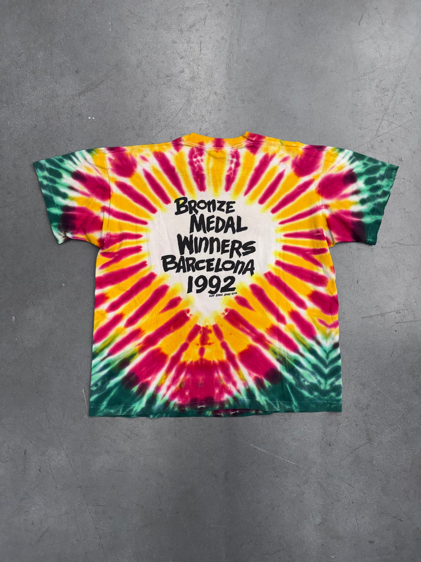 1992 LITHUANIA BRONZE MEDAL WINNERS BARCELONA TEE (FOTL TAG)