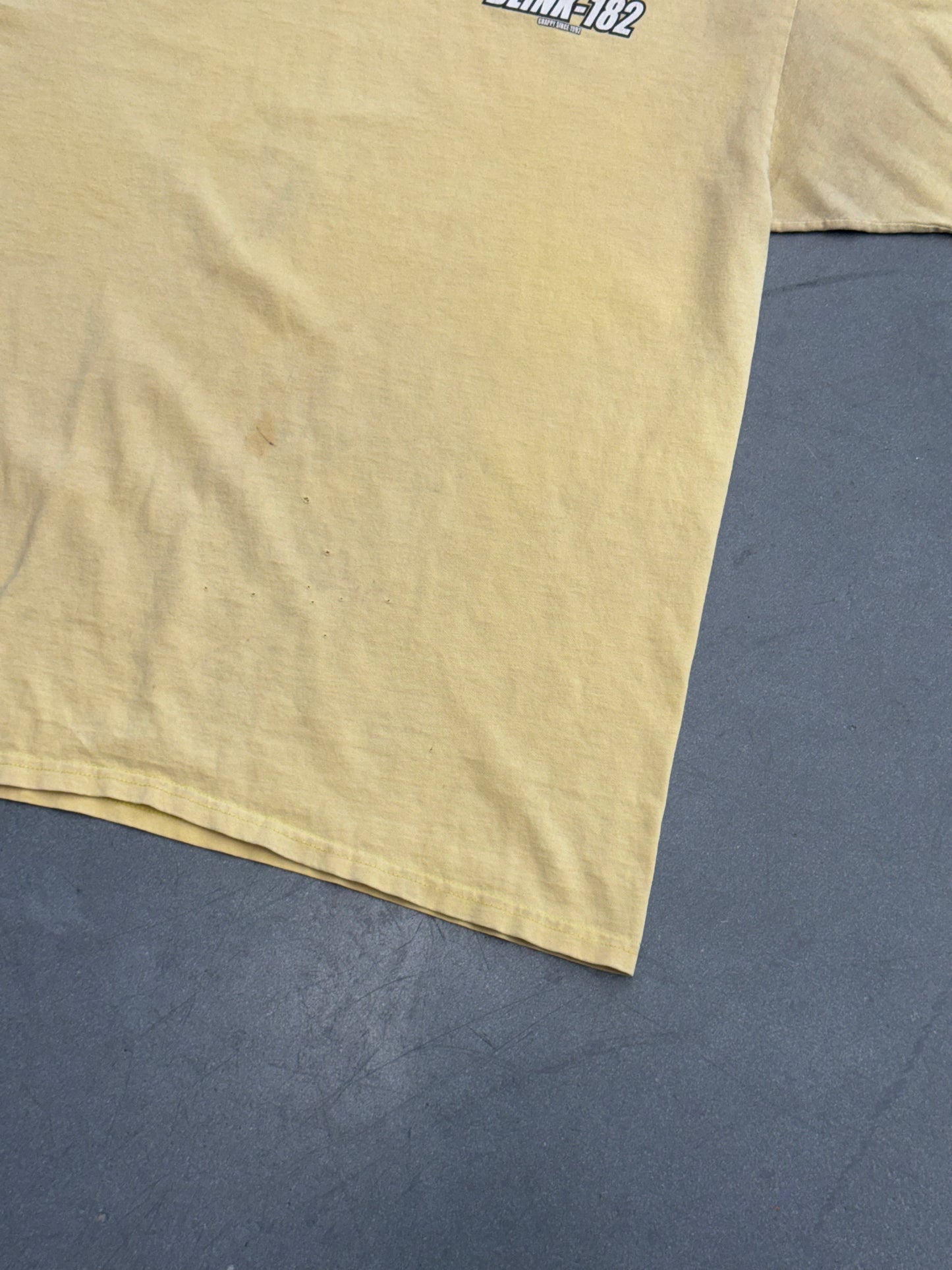 90S BLINK-182 "CRAPPY SINCE 1992" MULLET TEE (ANVIL TAG)