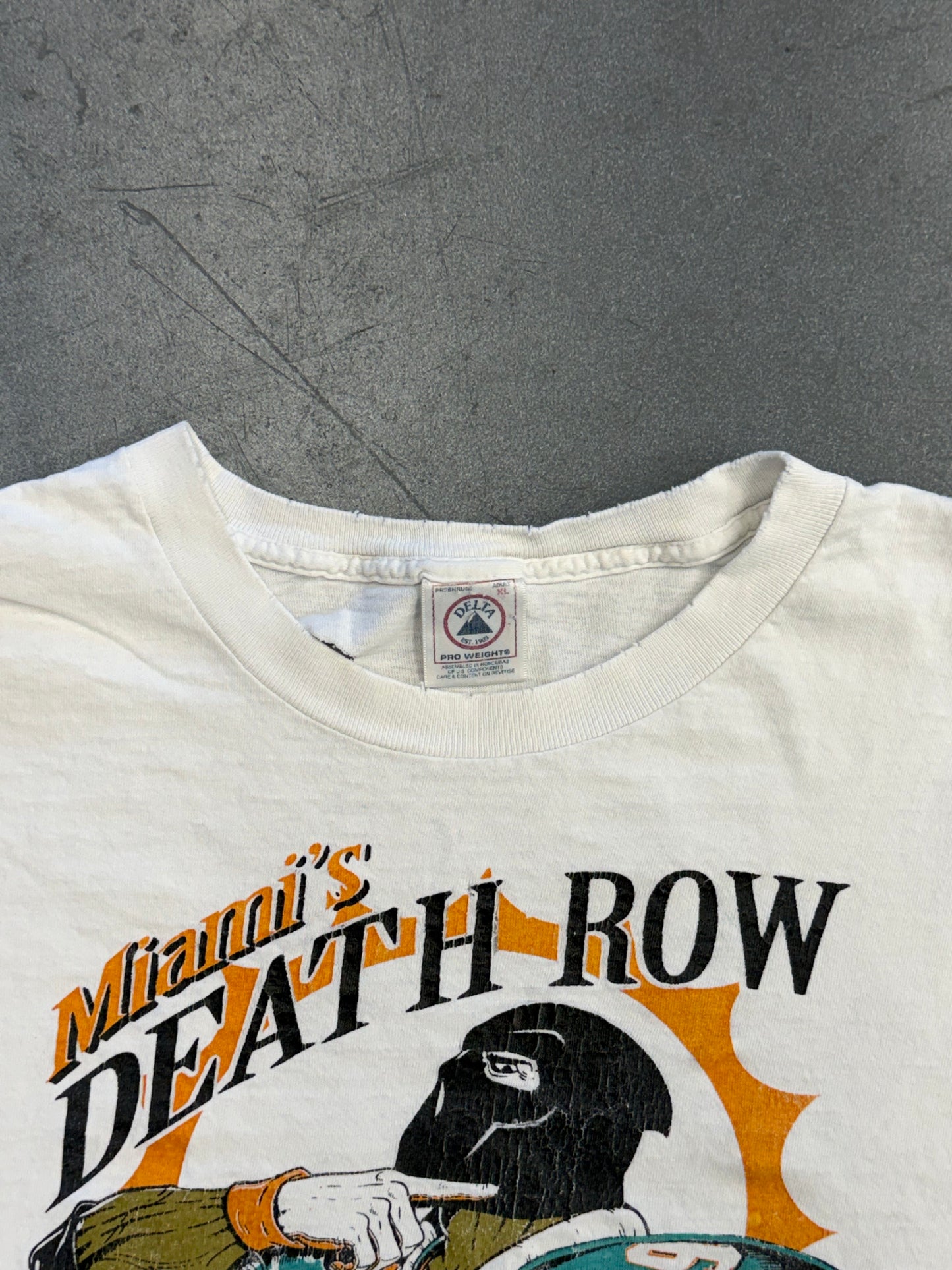 90'S MIAMI'S DEATH ROW DEFENSE JUST PLAIN NASTY TEE (DELTA TAG)