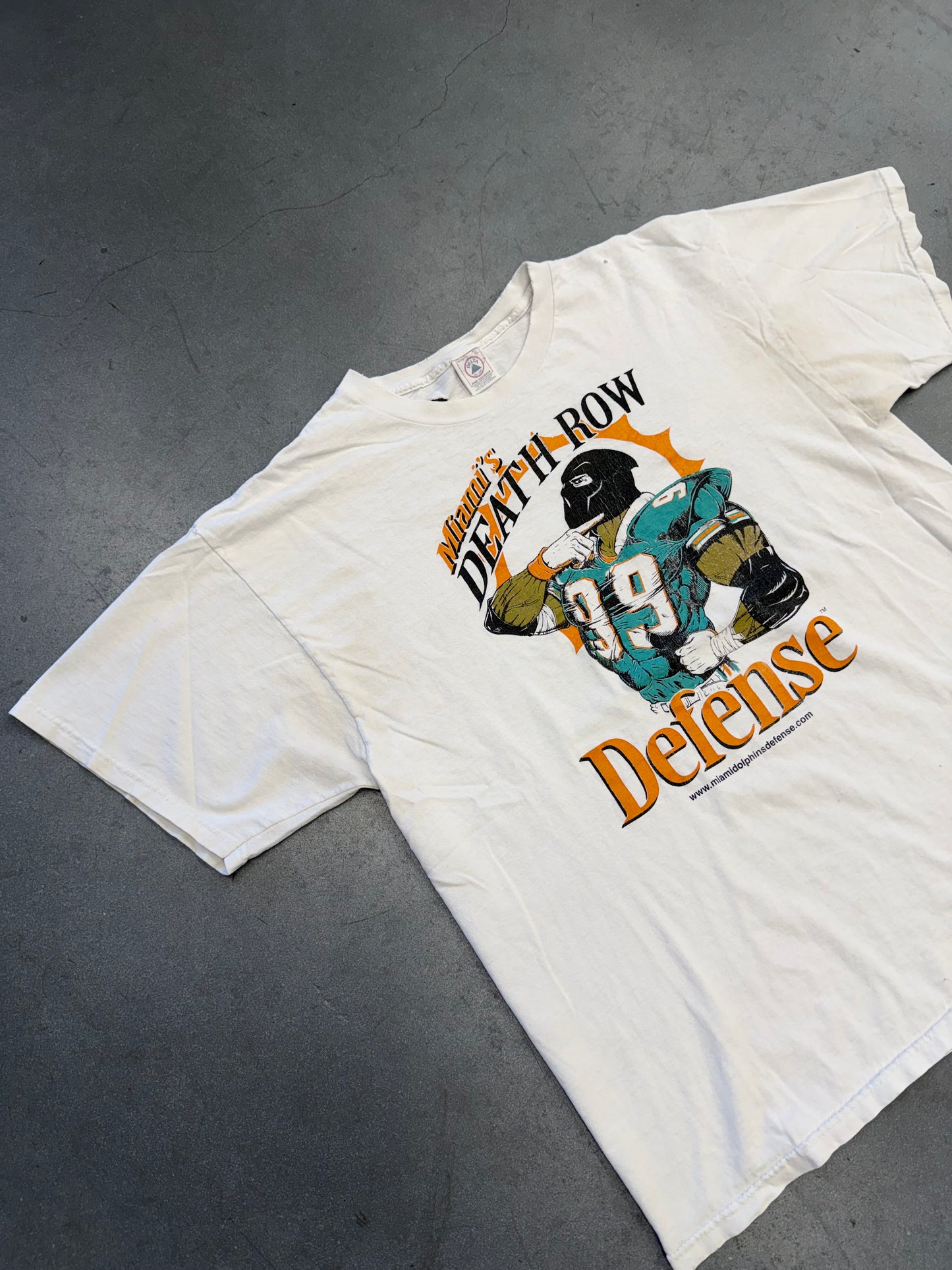 90'S MIAMI'S DEATH ROW DEFENSE JUST PLAIN NASTY TEE (DELTA TAG)