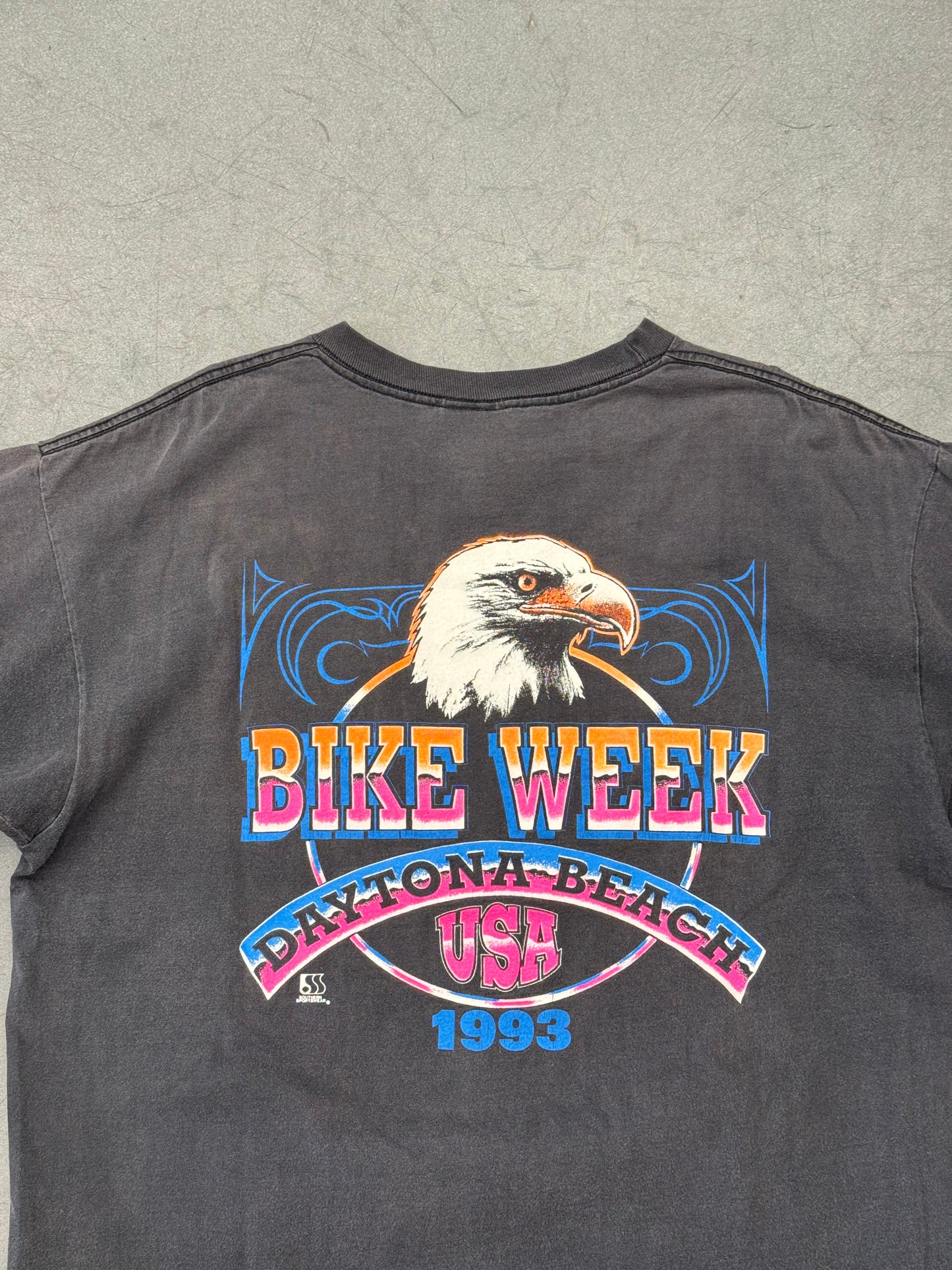 1993 HARLEY-DAVIDSON SOUTHERN SPORTSWEAR BIKE WEEK DAYTONA BEACH USA TEE (HARLEY-DAVIDSON TAG)
