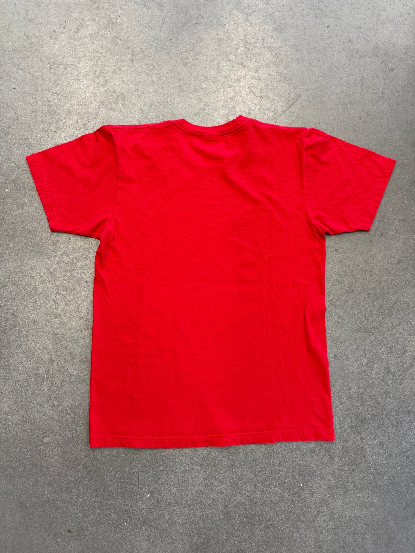 SS17 SUPREME JOE ROBERTS SWIRL TEE - RED