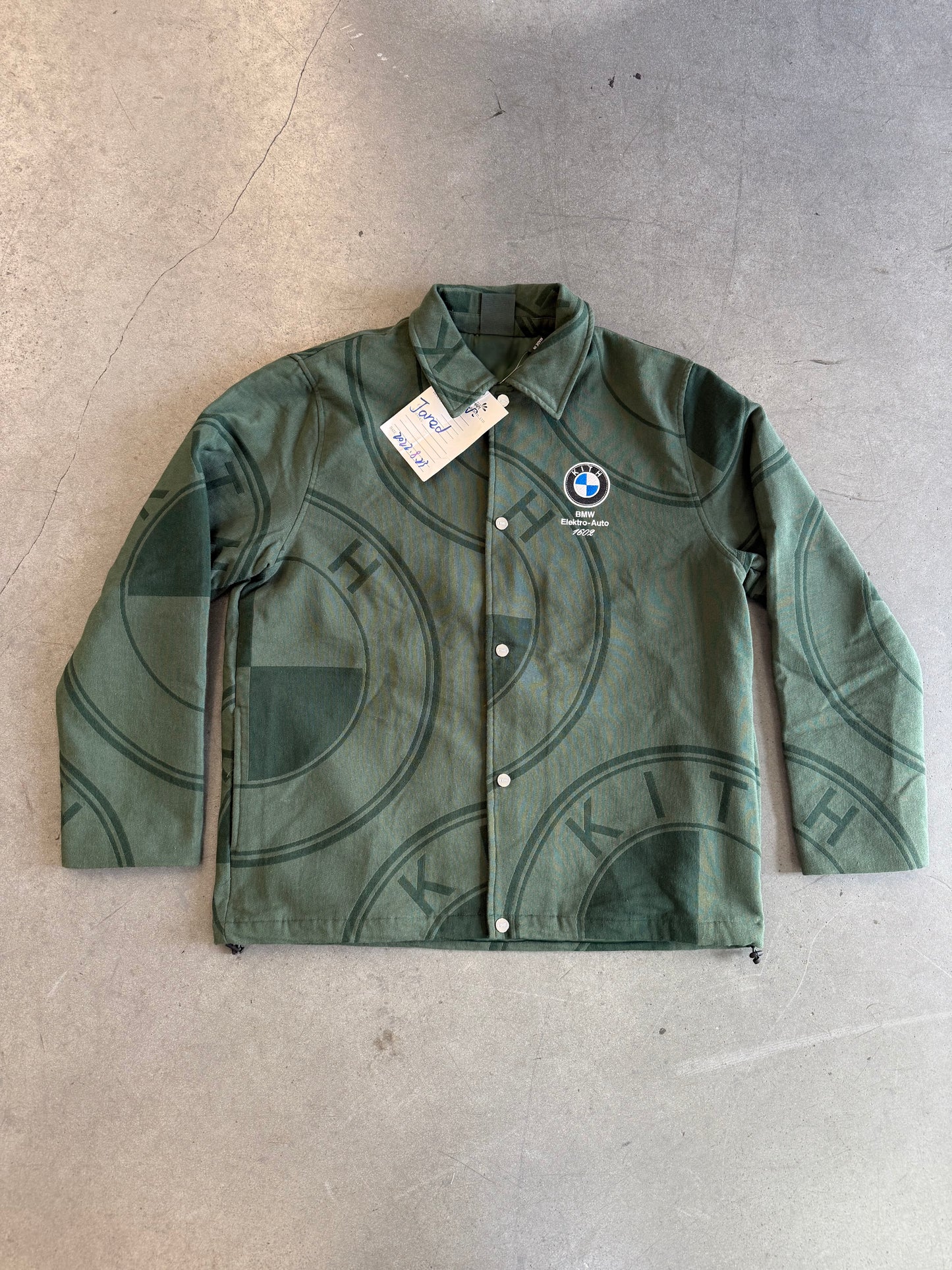FW22 KITH BMW TAPESTRY COACHES JACKET SAMPLE