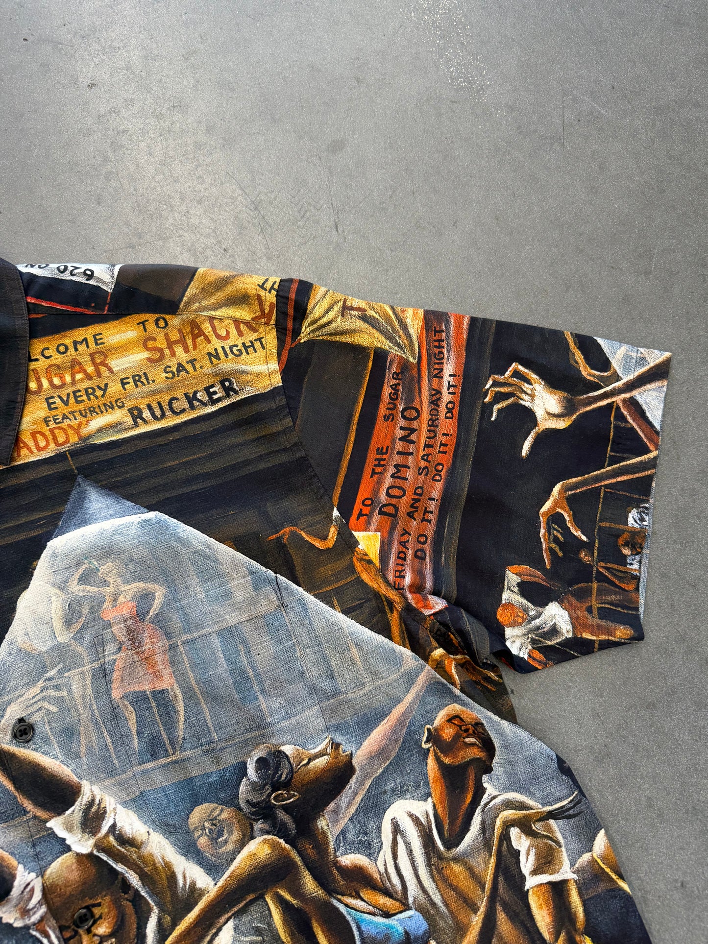 SS25 SUPREME ERNIE BARNES SS BUTTON UP SHIRT LARGE (NWT)