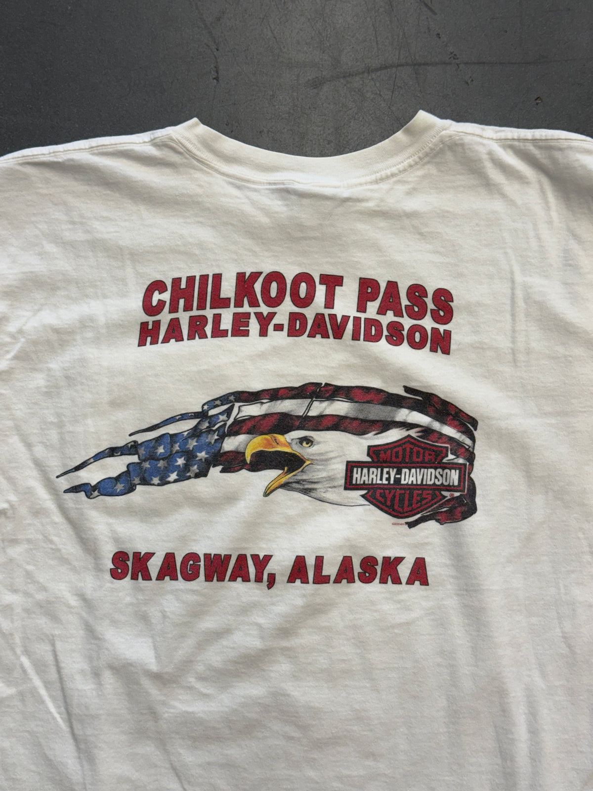 2004 HARLEY-DAVIDSON CHILKOOT PASS SKAGWAY, ALASKA LONGSLEEVE TEE