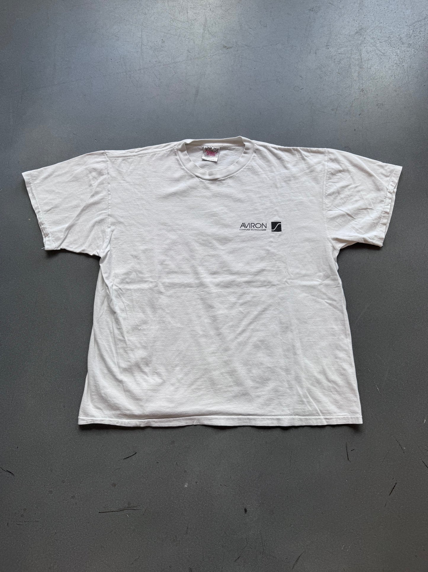 AVIRON COMPUTER TECHNOLOGIES CHANGE IS INEVITABLE ADAPT TEE (ONIETA TAG)