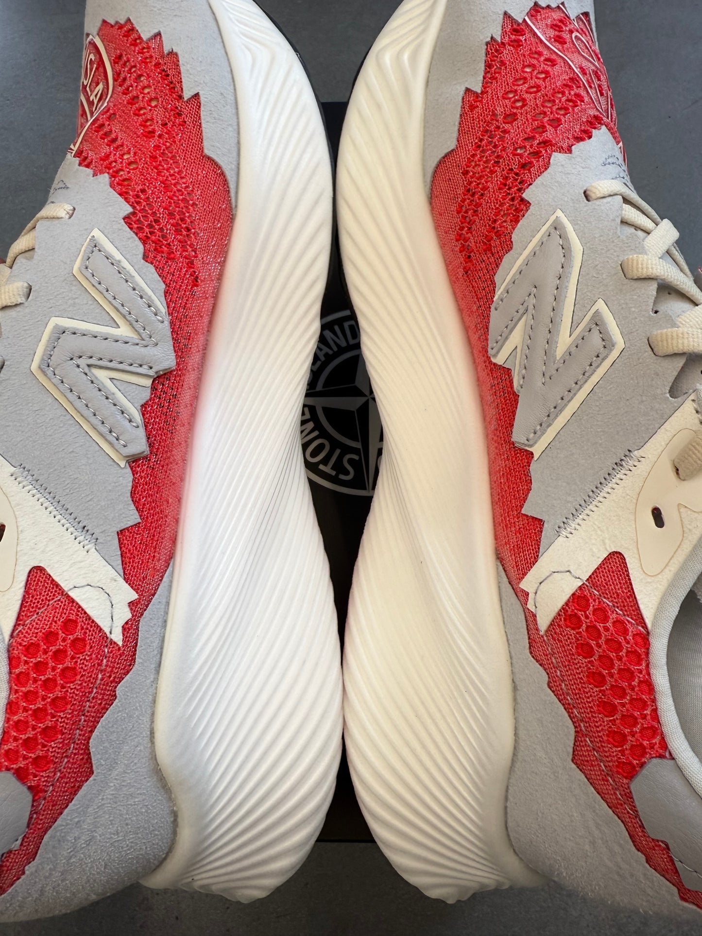 SIZE 12 STONE ISLAND TOKYO DESIGN STUDIO FUELCELL RC ELITE V2 'ENERGY RED' (WITH BOX)