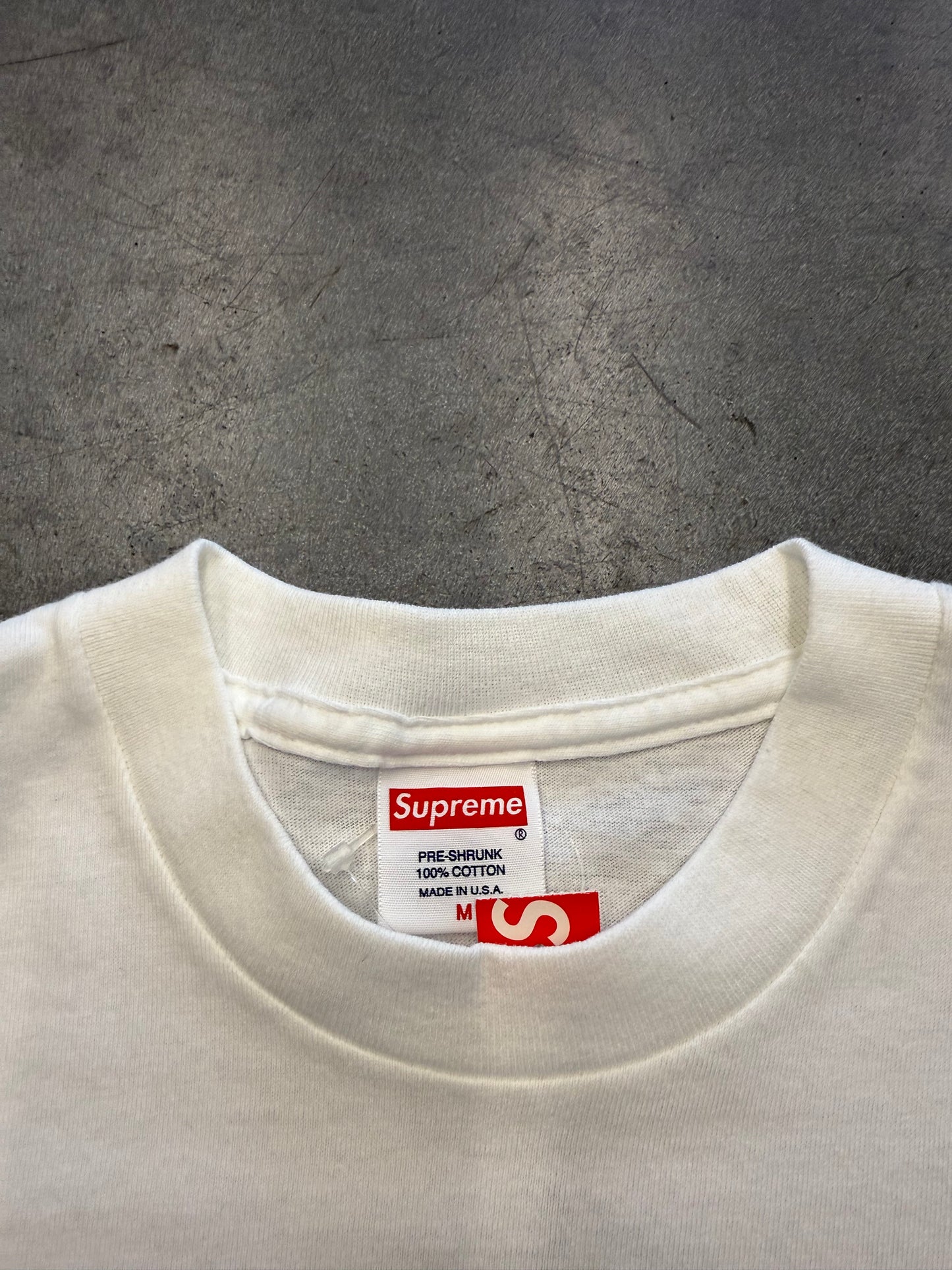 SS09 SUPREME BUDWEISER TEE - WHITE (NWT)