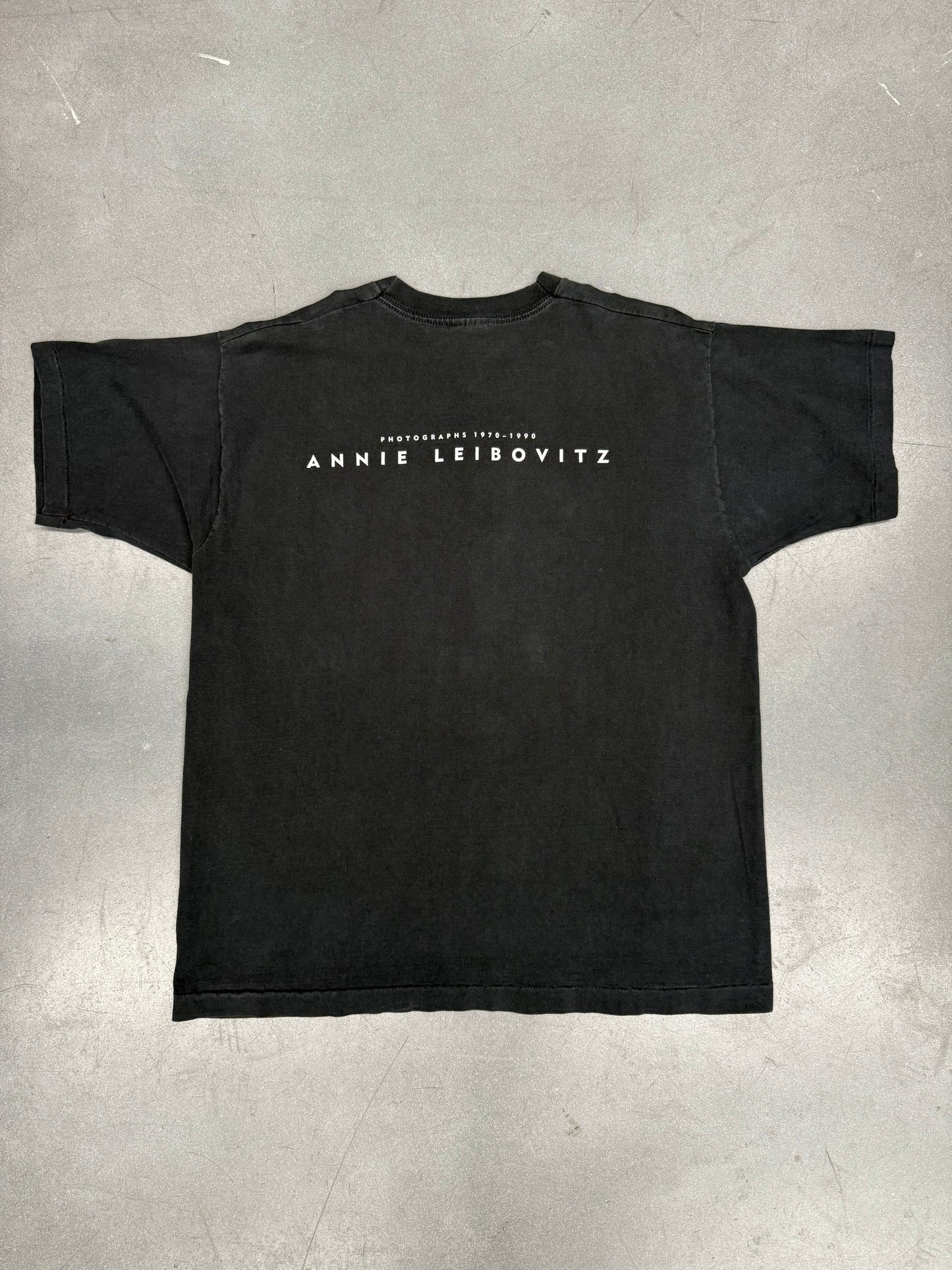 1992 KEITH HARING ANNIE LEIBOVITZ PHOTOGRAPHY FOTOFOLIO ARTWORKS TEE (FOTL HEAVY TAG)