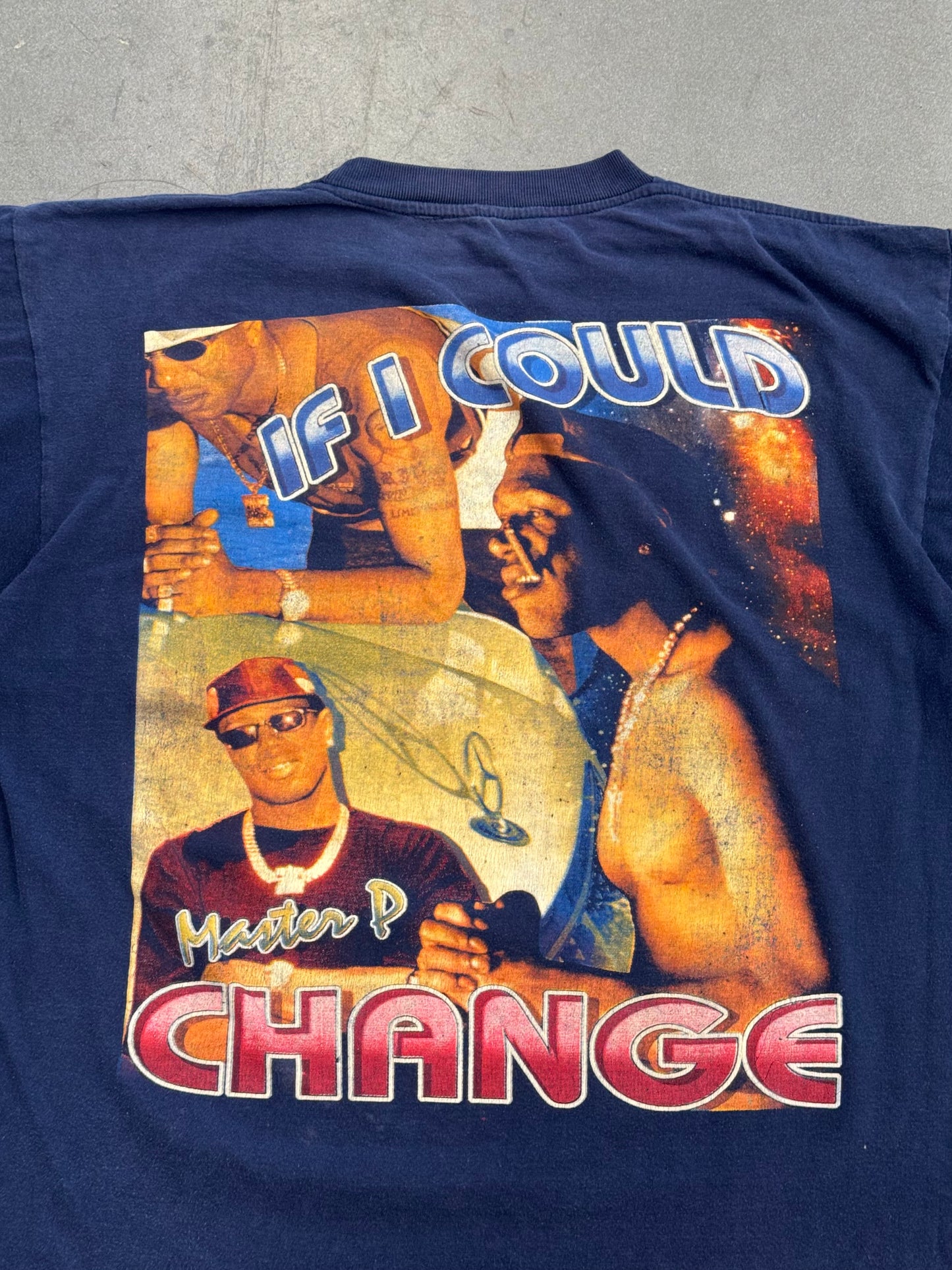 90S MASTER P ICE CREAM MAN BOOTLEG RAP TEE (FADED TAG)