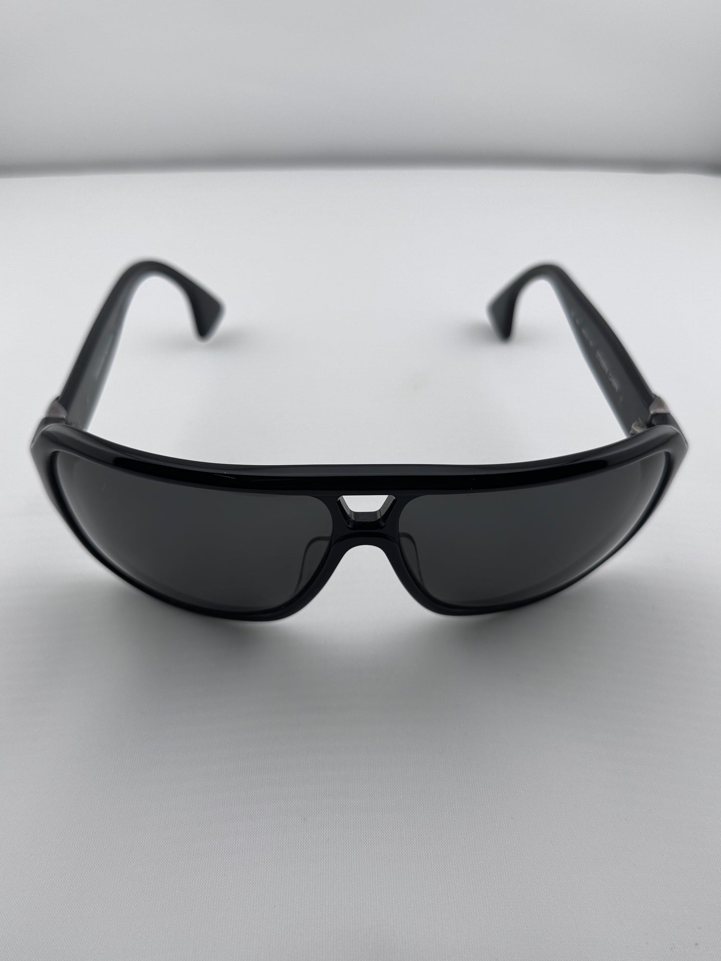 CHROME HEARTS 'STABBIN CABIN' BLACK SUNGLASSES (PRE-OWNED WITH CASE)