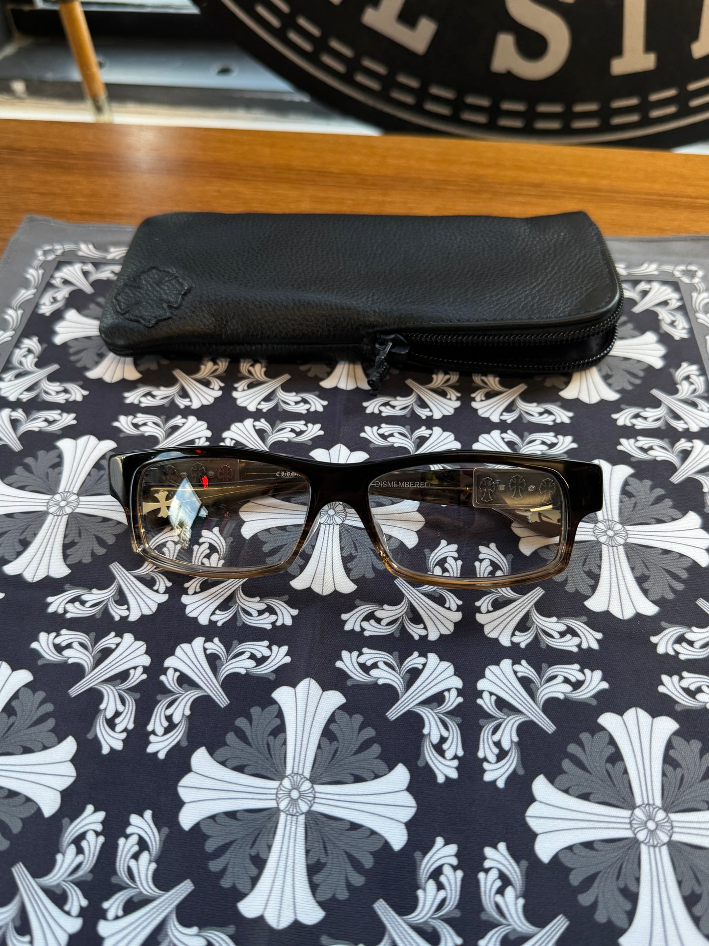 CHROME HEARTS DISMEMBERED EYEGLASSES