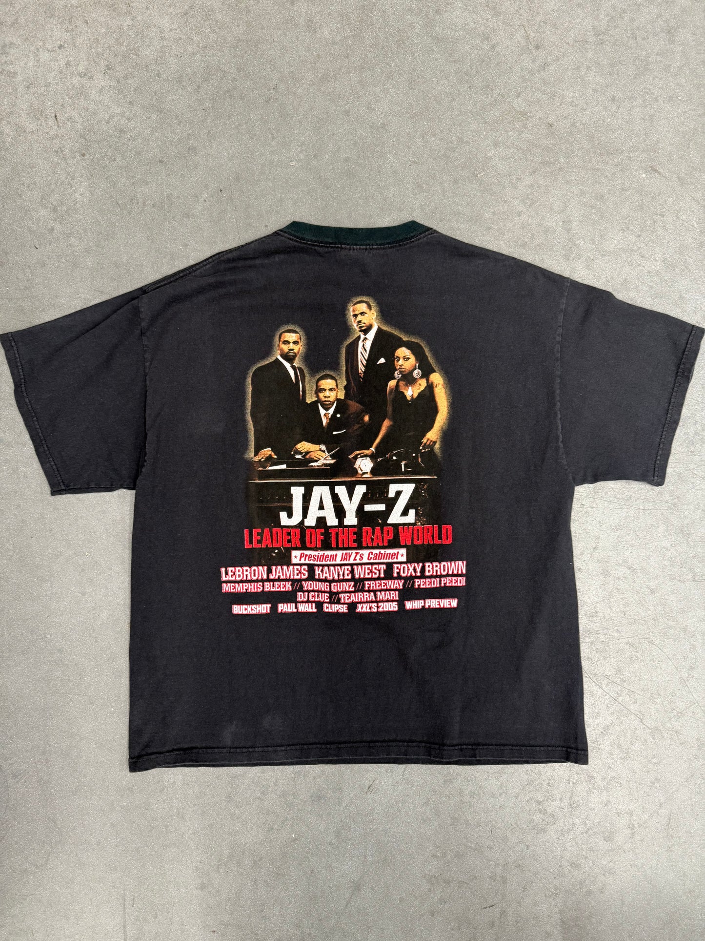 2005 JAY-Z POWER HOUSE RAP TEE (DELTA MAGNUM WEIGHT TAG)